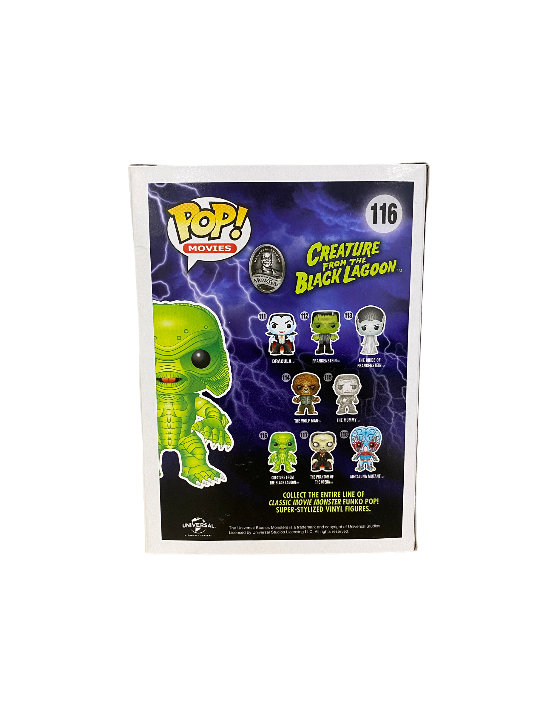 Creature From The Black Lagoon #116 (Metallic) Funko Pop! - Monsters - Gemini Collectibles Exclusive -