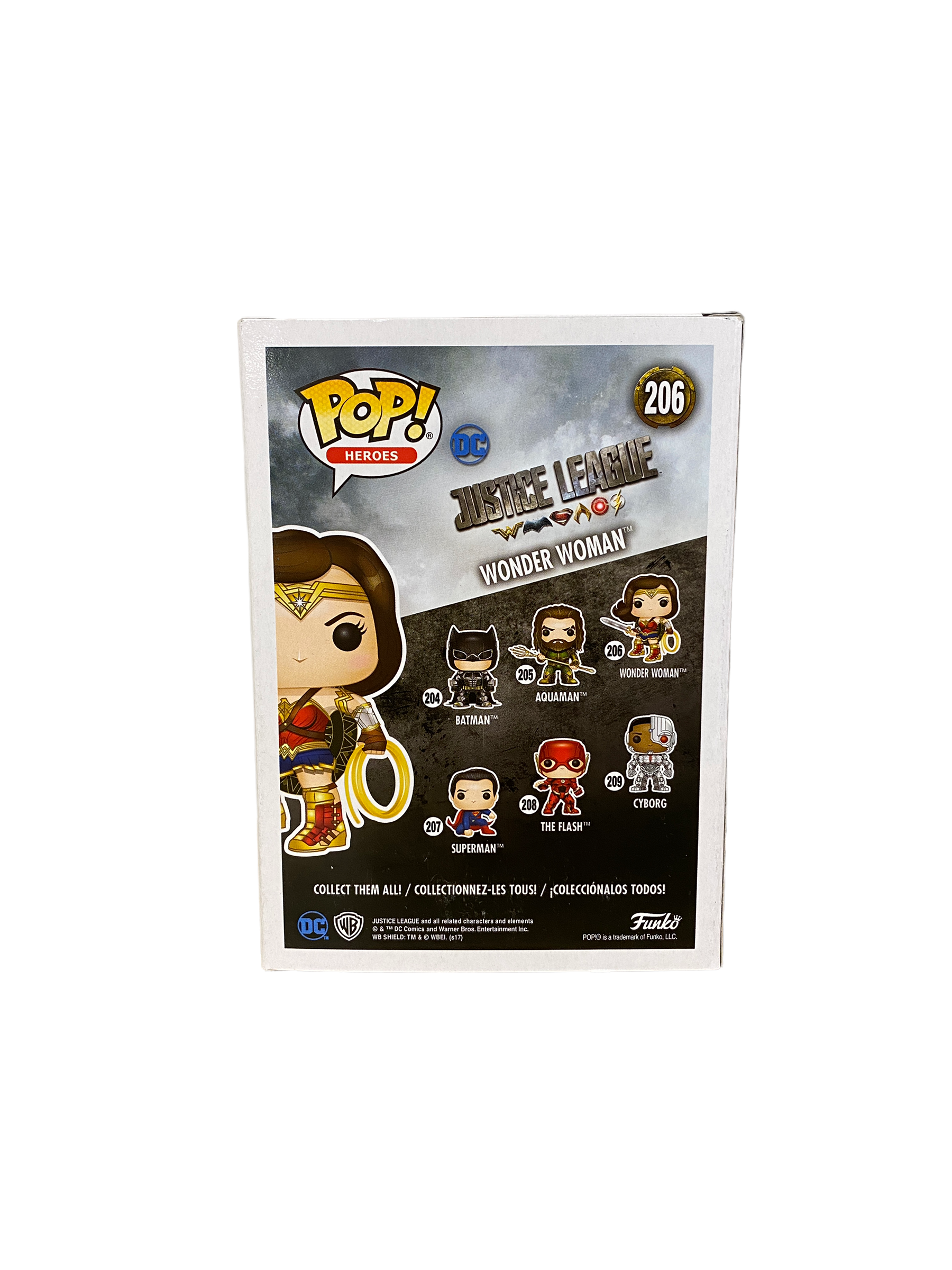 Wonder Woman #206 (Gold) Funko Pop! - Justice League - Hot Topic Employees Exclusive