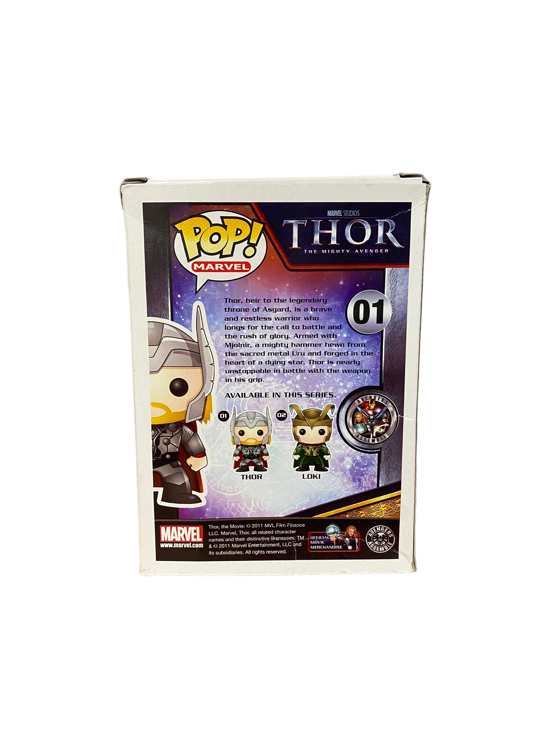 Thor #01 Funko Pop! - Thor: The Mighty Avenger! - 2010 Pop! -