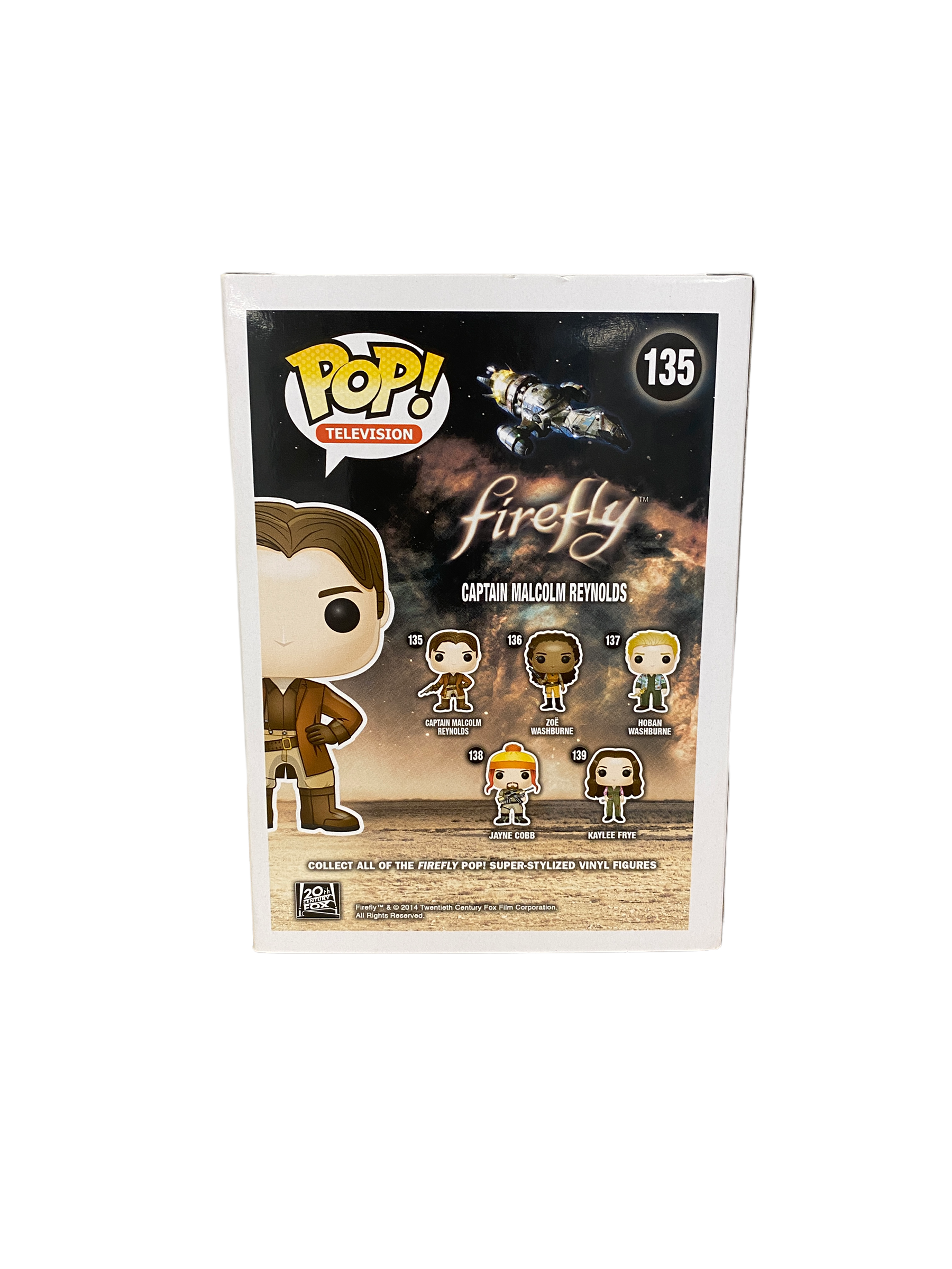 Captain Malcolm Reynolds #135 Funko Pop! - Firefly - 2015 Pop! -