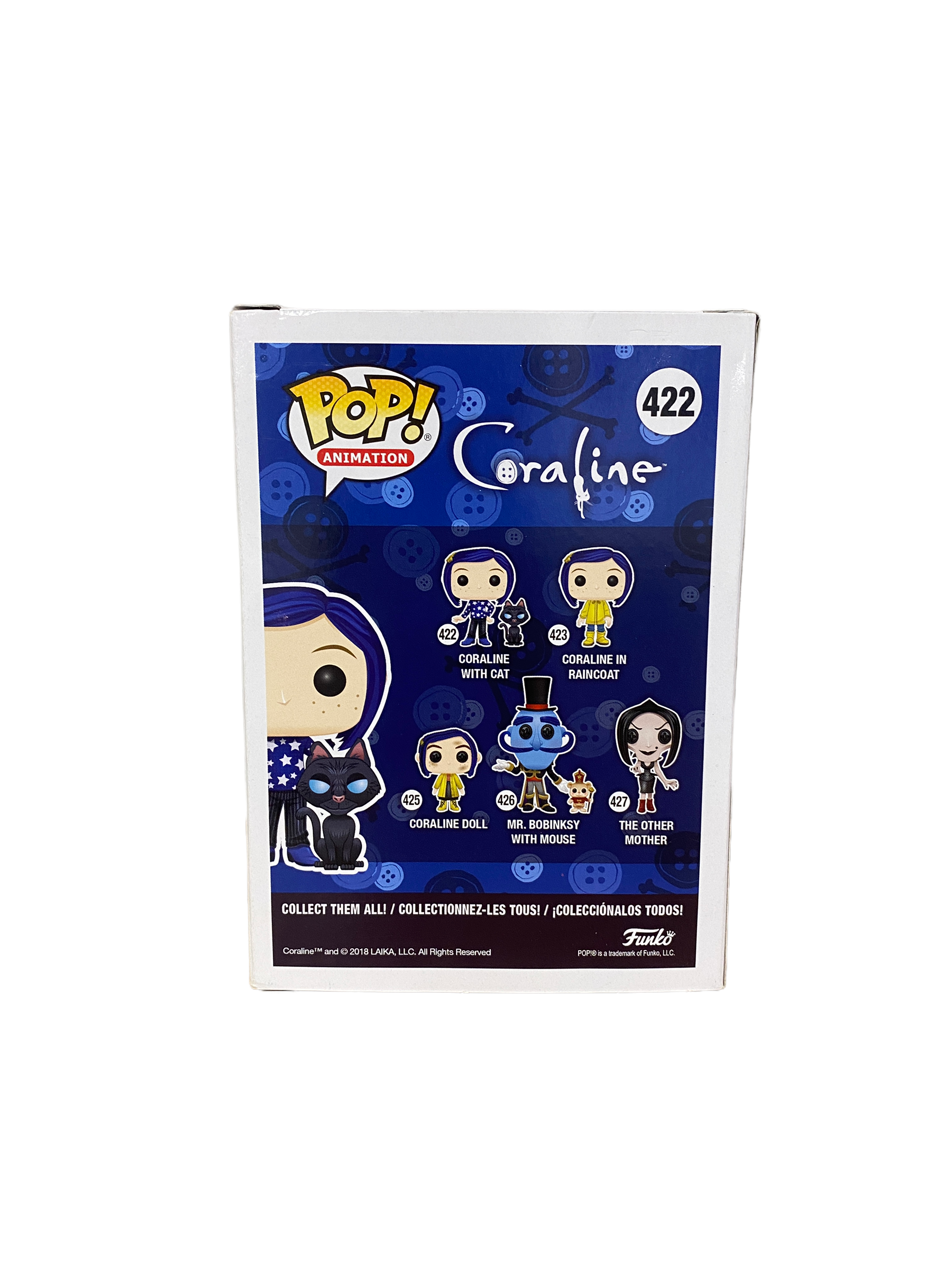 Coraline With Cat #422 Funko Pop! - Coraline - 2018 Pop! -