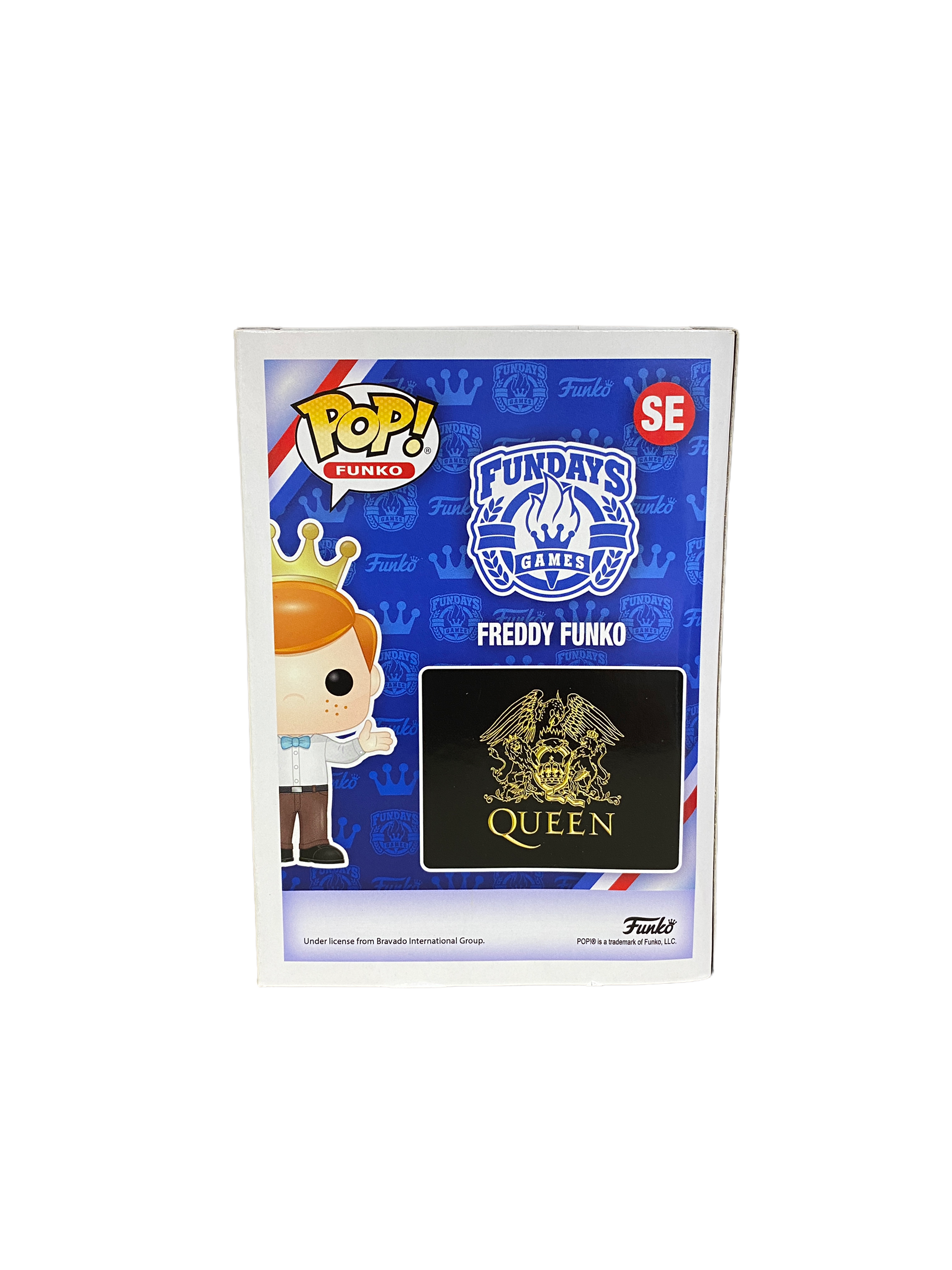 Freddy Funko as Freddie Mercury Funko Pop! - Virtual Funkon 2021 Box Of Fun Exclusive