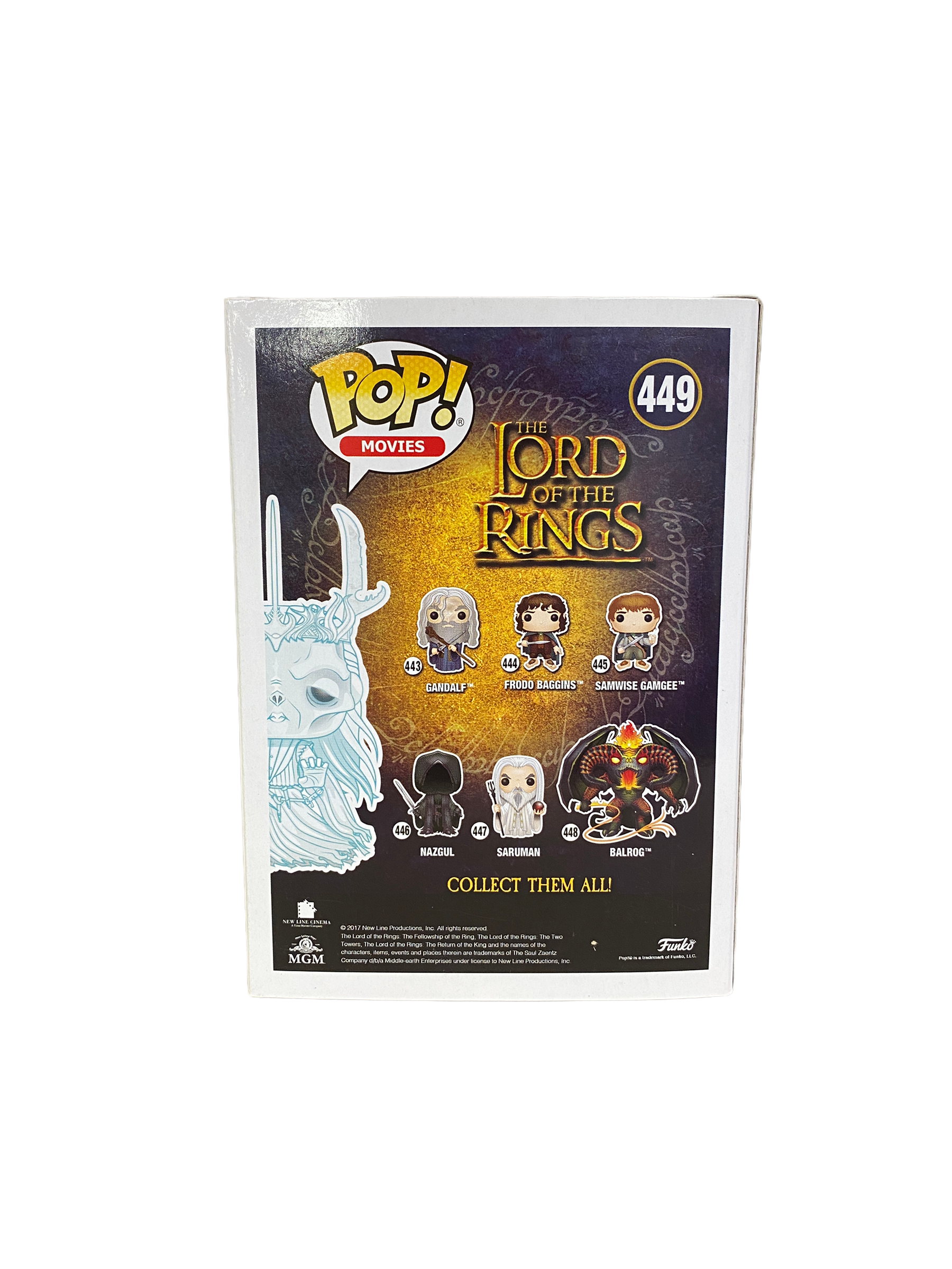 Twilight Ringwraith #449 (Glows In The Dark) Funko Pop! - The Lord Of The Rings - 2017 Pop! -