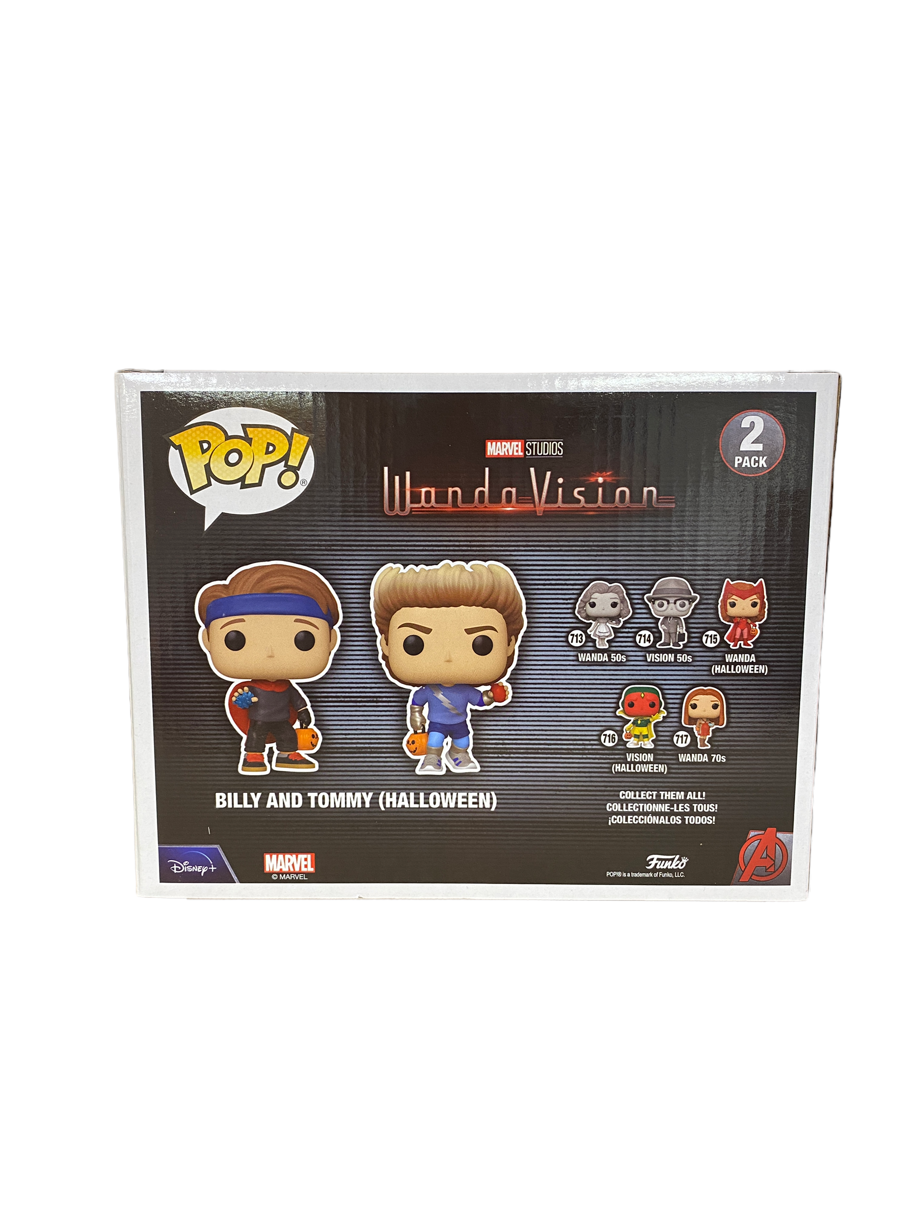 Billy And Tommy (Halloween) 2 Pack Funko Pop! - Wandavision - ECCC 2021 Official Convention Exclusive -