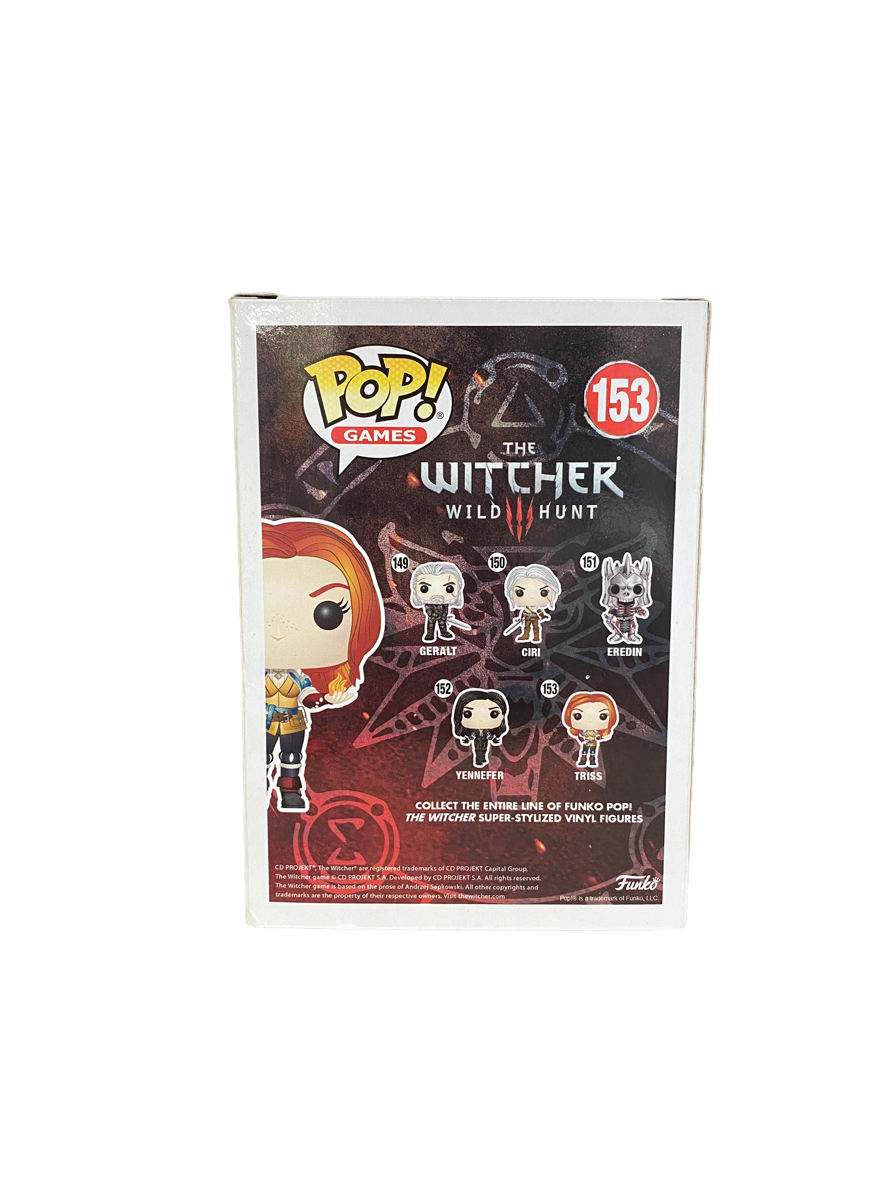 Triss #153 Funko Pop! - The Witcher 3 Wild Hunt - 2017 Pop! -