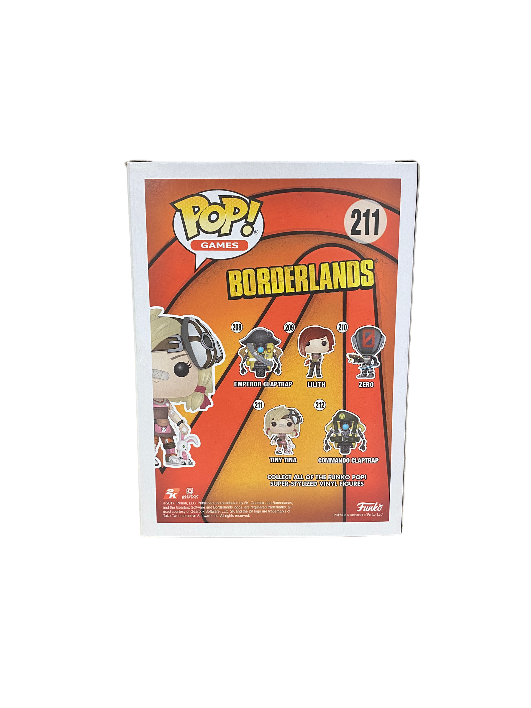 Tiny Tina #211 Funko Pop! - Borderlands - 2017 Pop! -