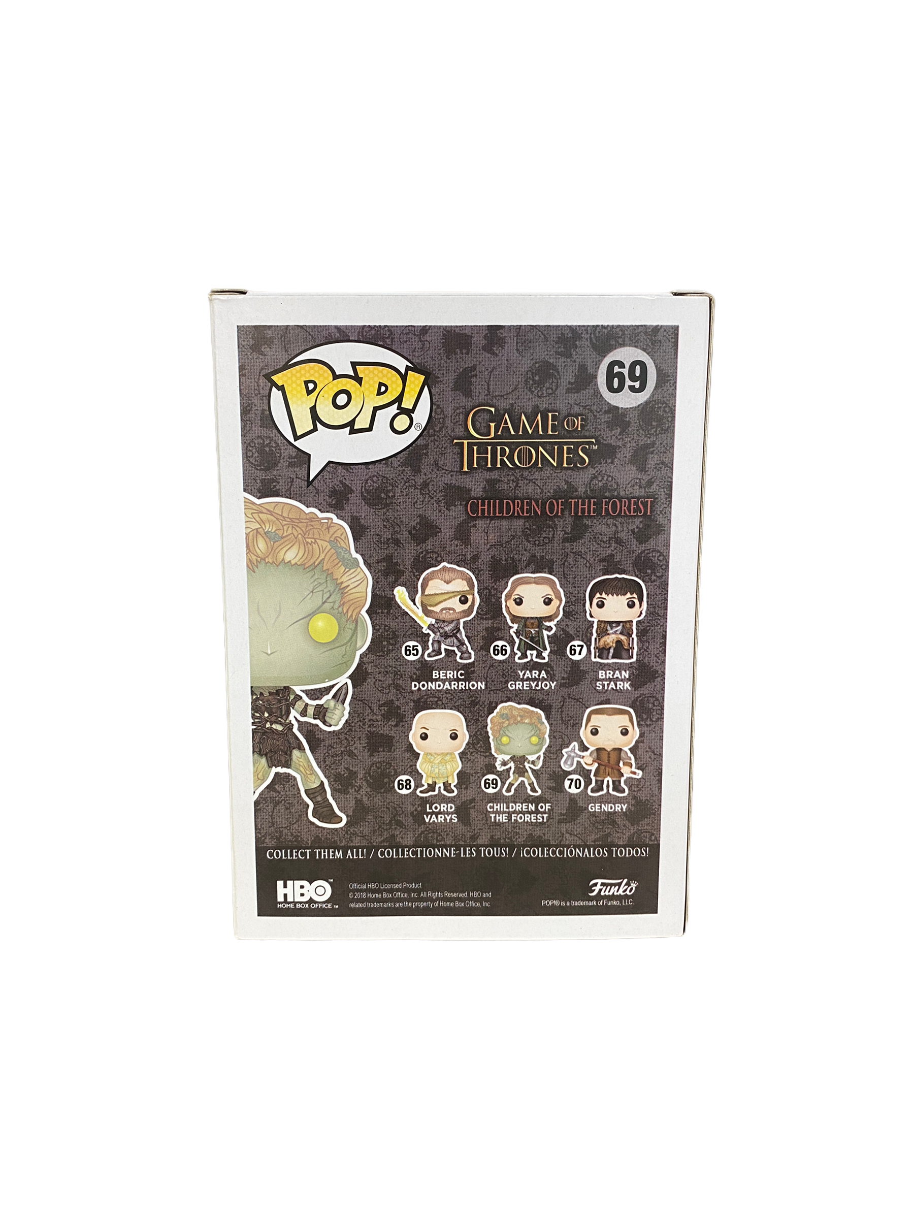 Children Of The Forest #69 (Metallic) Funko Pop! - Game Of Thrones - NYCC 2018 HBO Shop Exclusive -