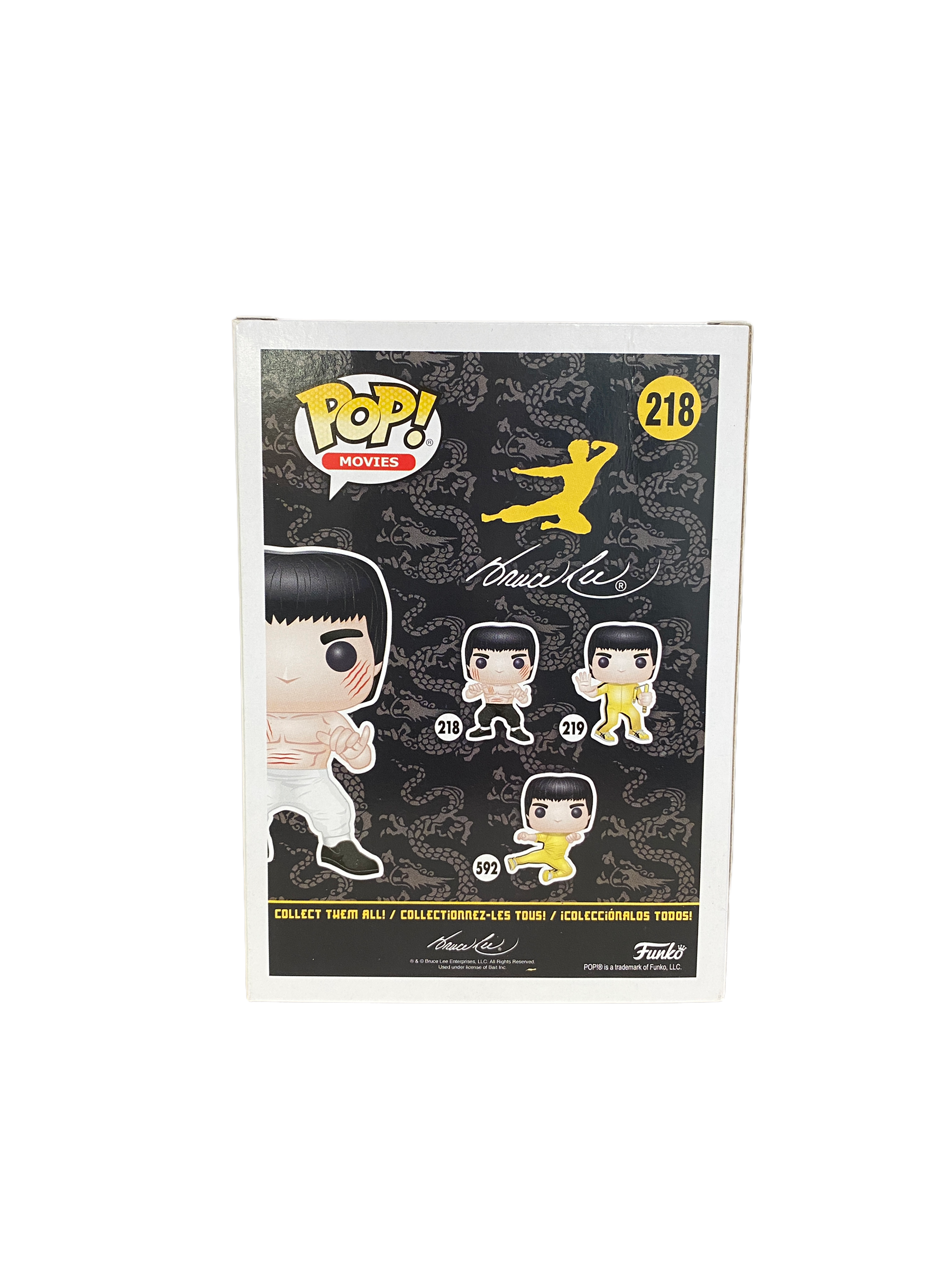 Bruce Lee #218 (Enter The Dragon, White Pants) Funko Pop! - Bruce Lee - 2018 Pop! - Bait Exclusive -