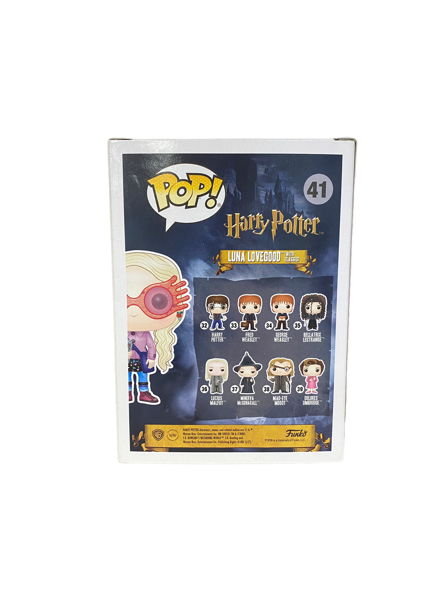 Luna Lovegood #41 (w/ Glasses) Funko Pop! - Harry Potter - SDCC 2017 / EMP Shared Exclusive -