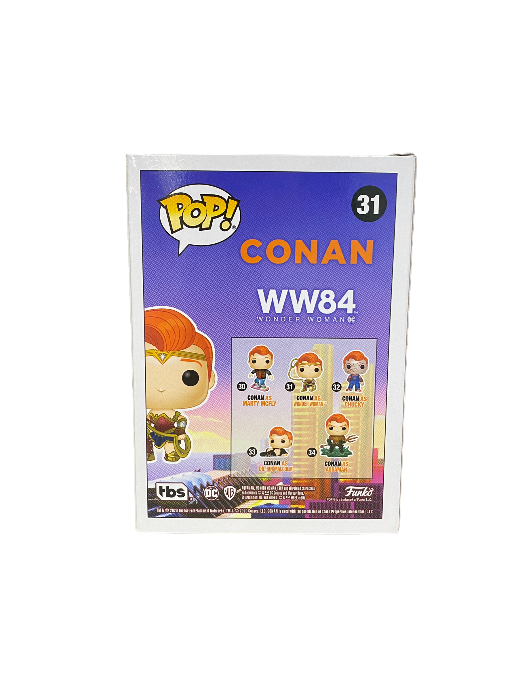 Conan As Wonder Woman #31 Funko Pop! - Conan - SDCC 2020 Team Coco Exclusive -