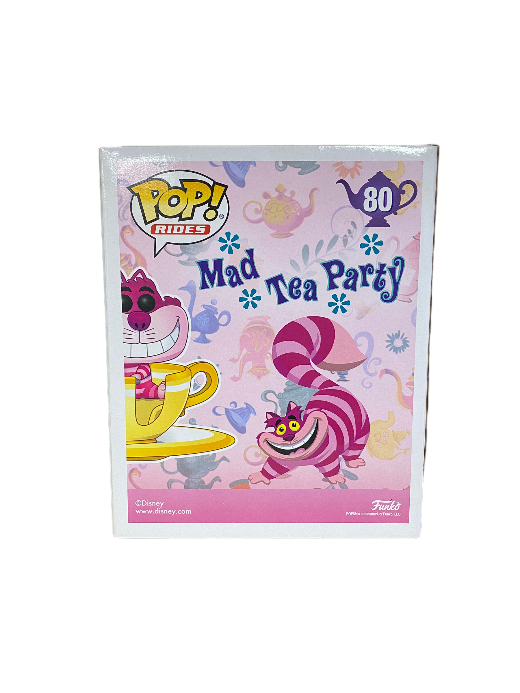 Cheshire At The Mad Tea Party #80 Funko Pop Ride! - Mad Tea Party - Anaheim WonderCon 2020 Exclusive