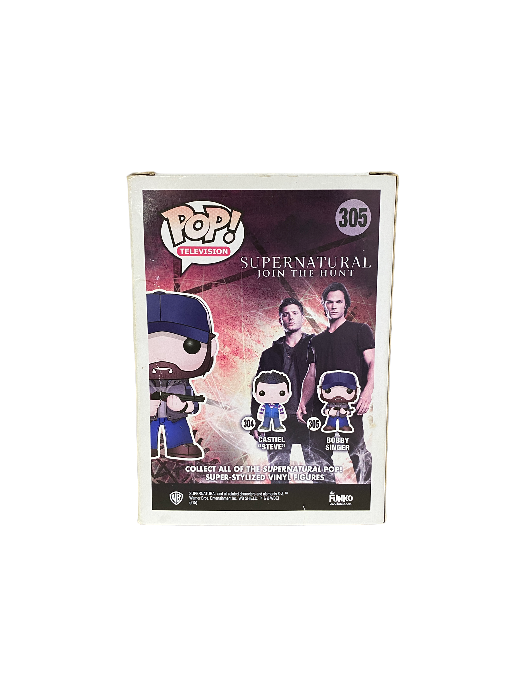 Bobby Singer #305 Funko Pop! - Supernatural Join The Hunt - 2015 Pop! -