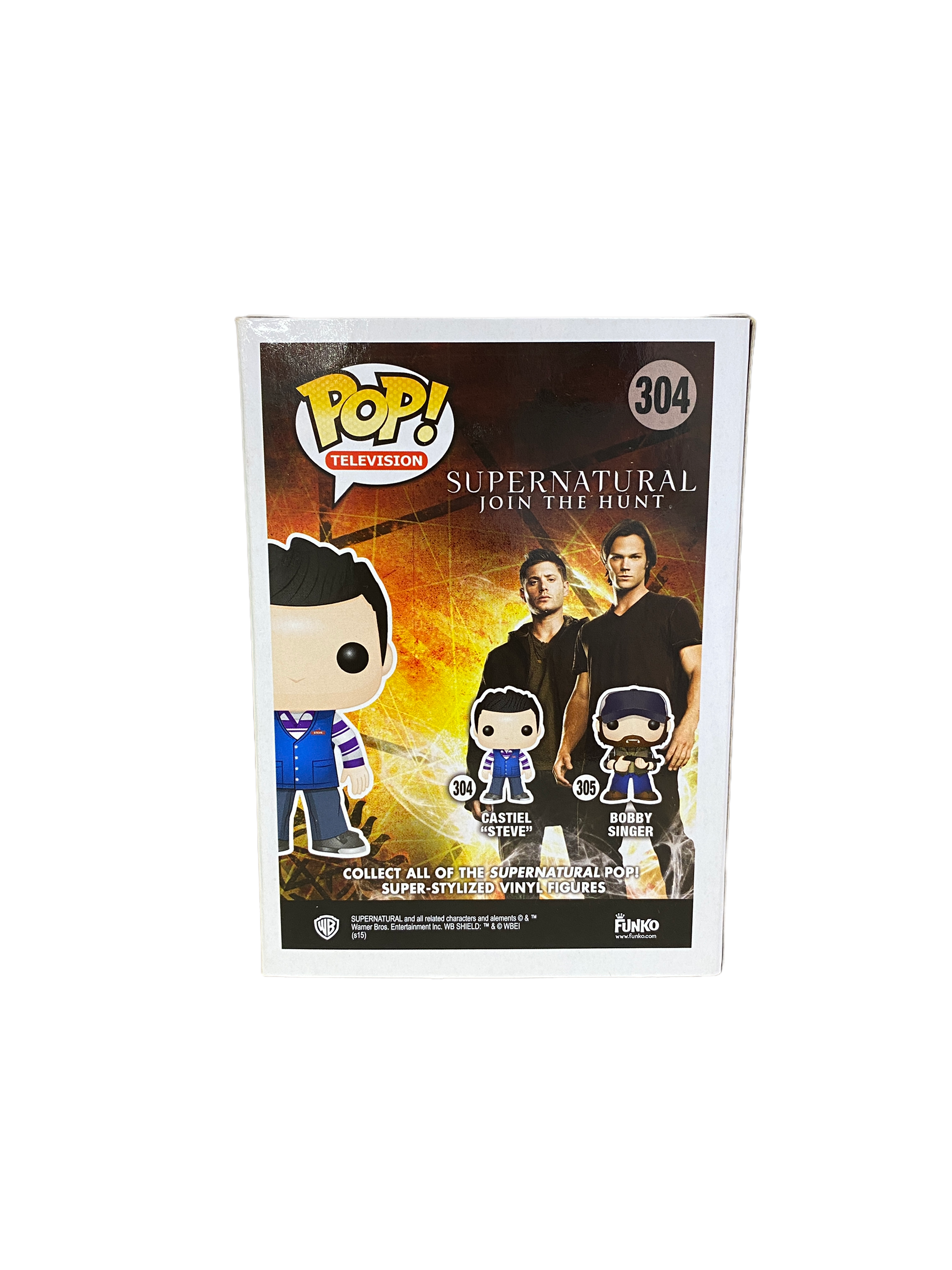 Castiel "Steve" #304 Funko Pop! - Supernatural Join The Hunt - 2015 Pop! -