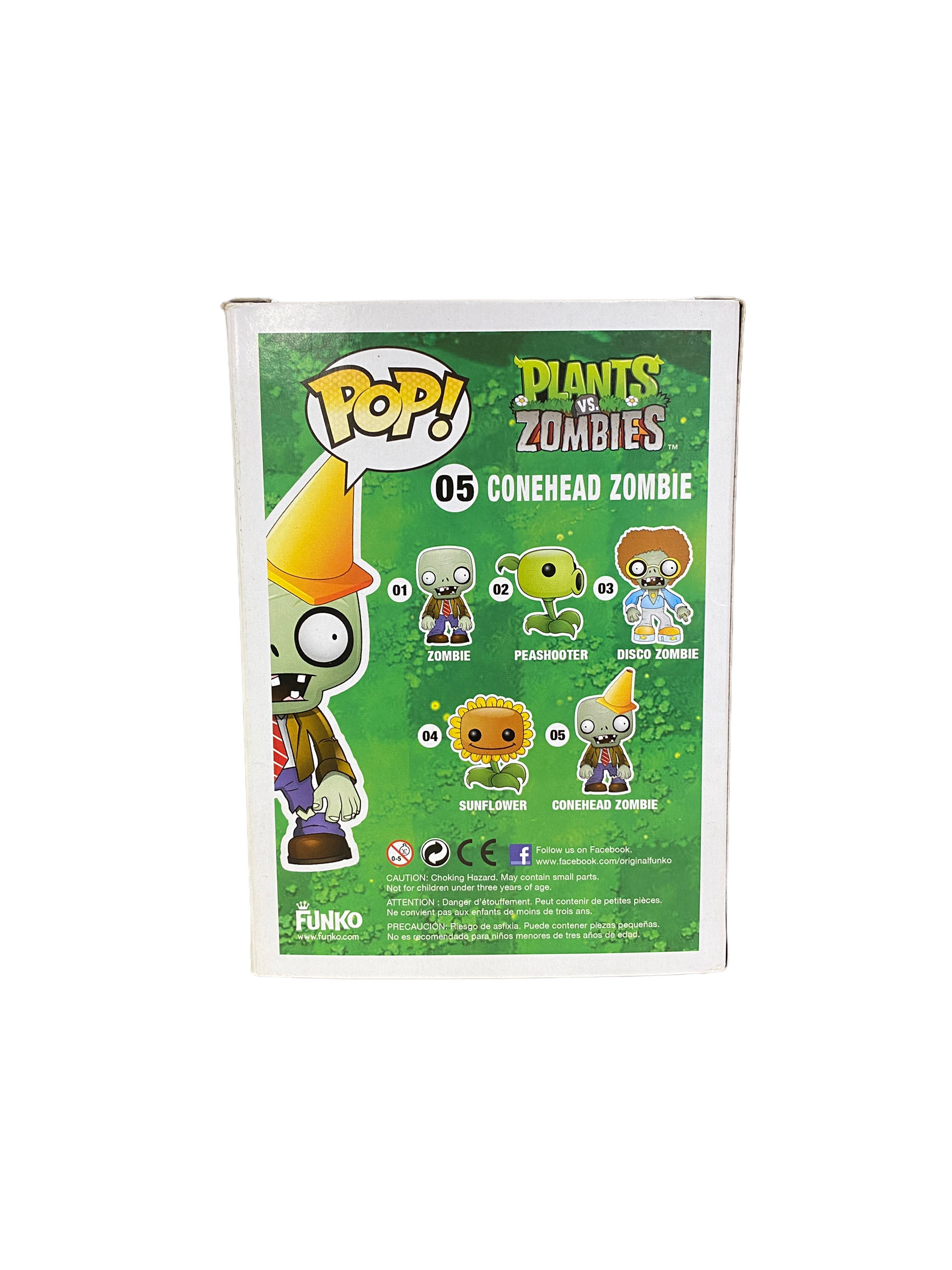 Bonehead Zombie #05 Funko Pop! - Plants Vs. Zombies - 2013 Pop! -