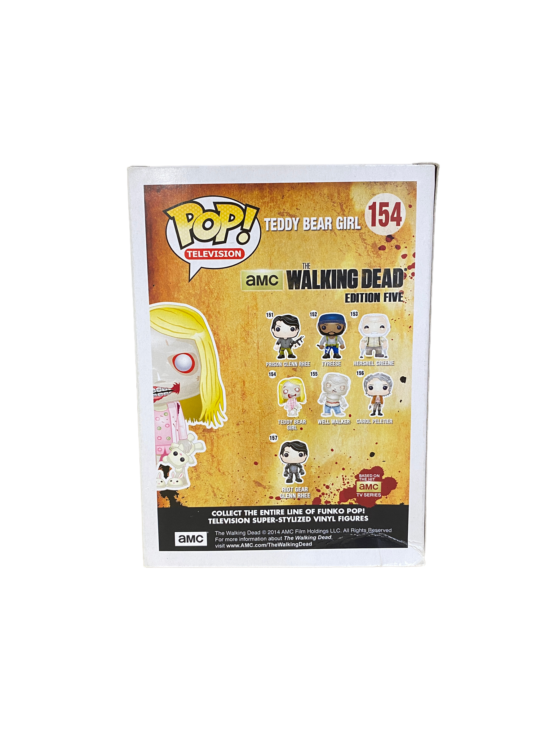 Teddy Bear Girl #154 Funko Pop! - The Walking Dead - 2015 Pop! -