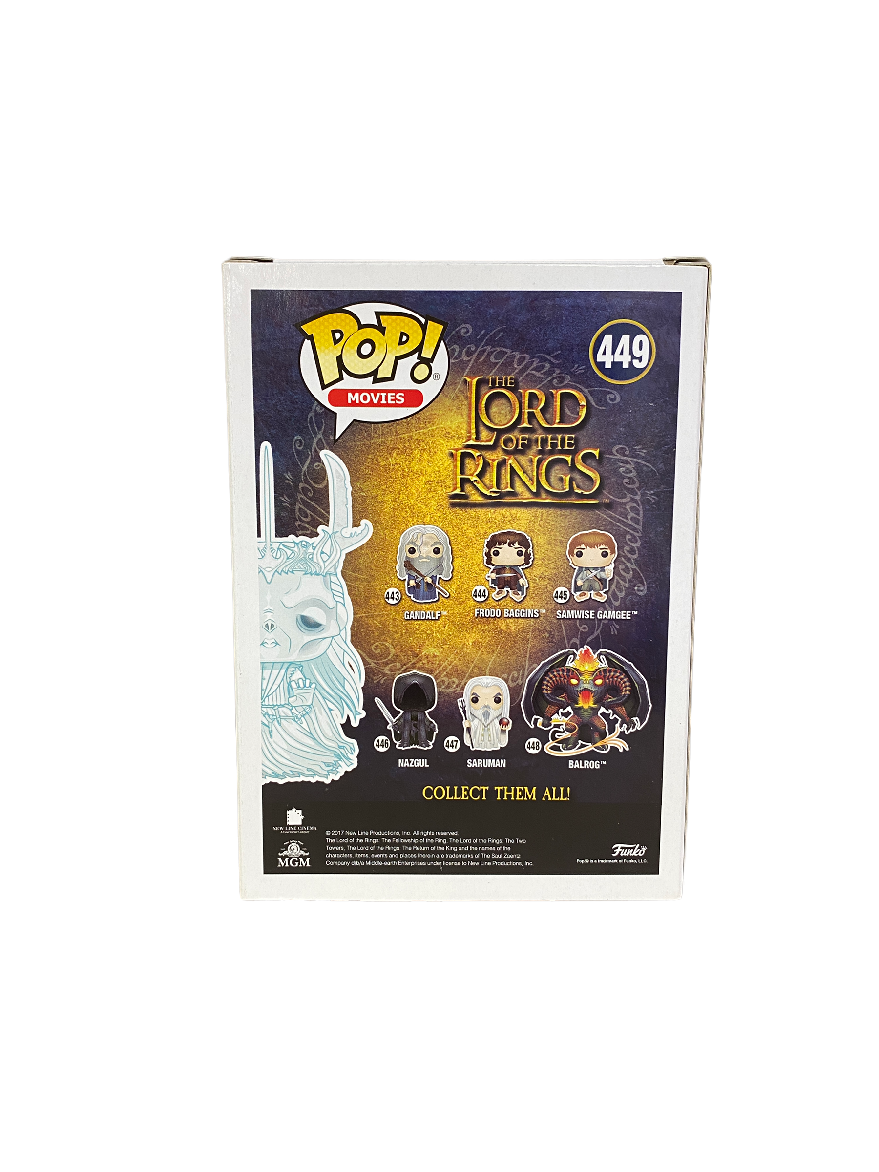 Twilight Ringwraith #449 (Glows In The Dark) Funko Pop! - The Lord Of The Rings - 2017 Pop! -