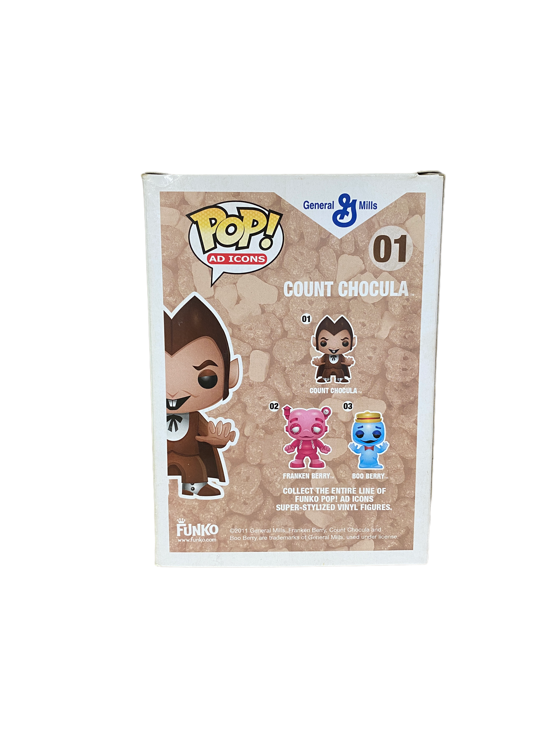 Count Chocula #01 (Metallic) Funko Pop! - Ad Icons - SDCC 2011 Exclusive