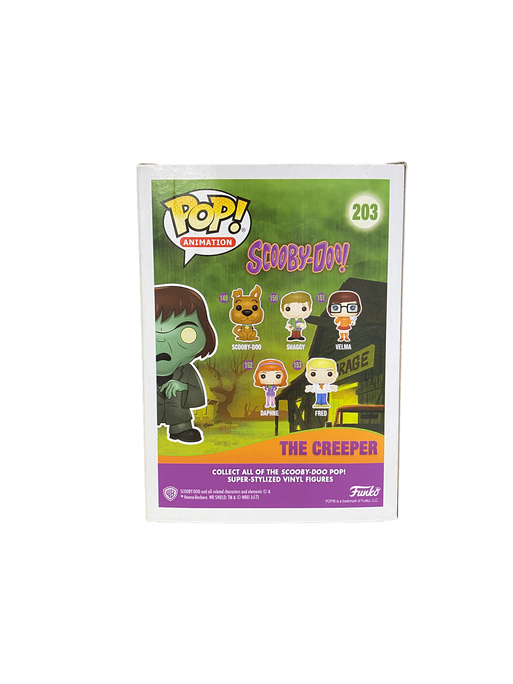 The Creeper #203 Funko Pop! - Scooby-Doo! - ECCC 2017 Shared Exclusive -