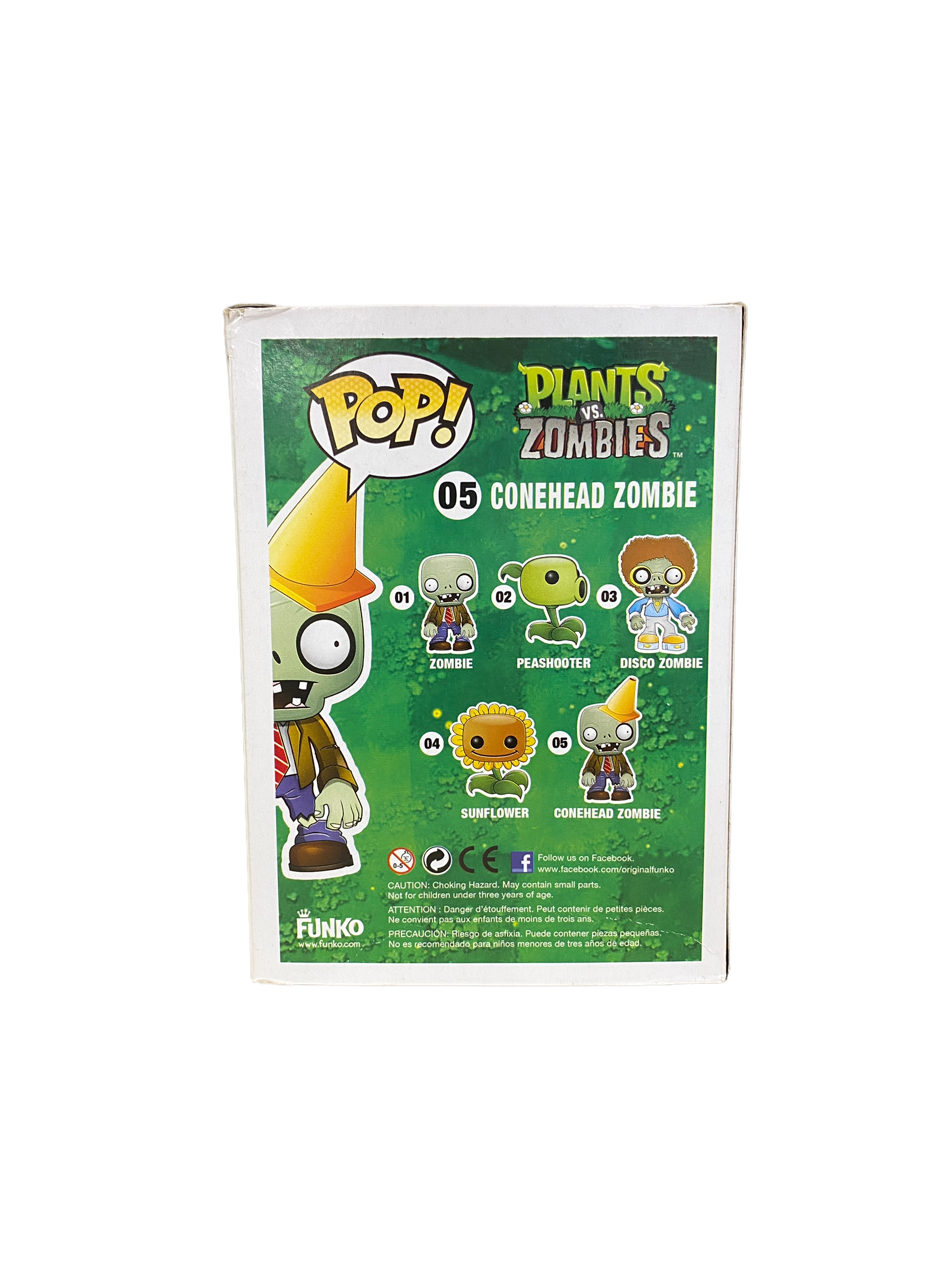 Conehead Zombie #05 (Metallic) Funko Pop! - Plants Vs. Zombies - SDCC 2013 Exclusive