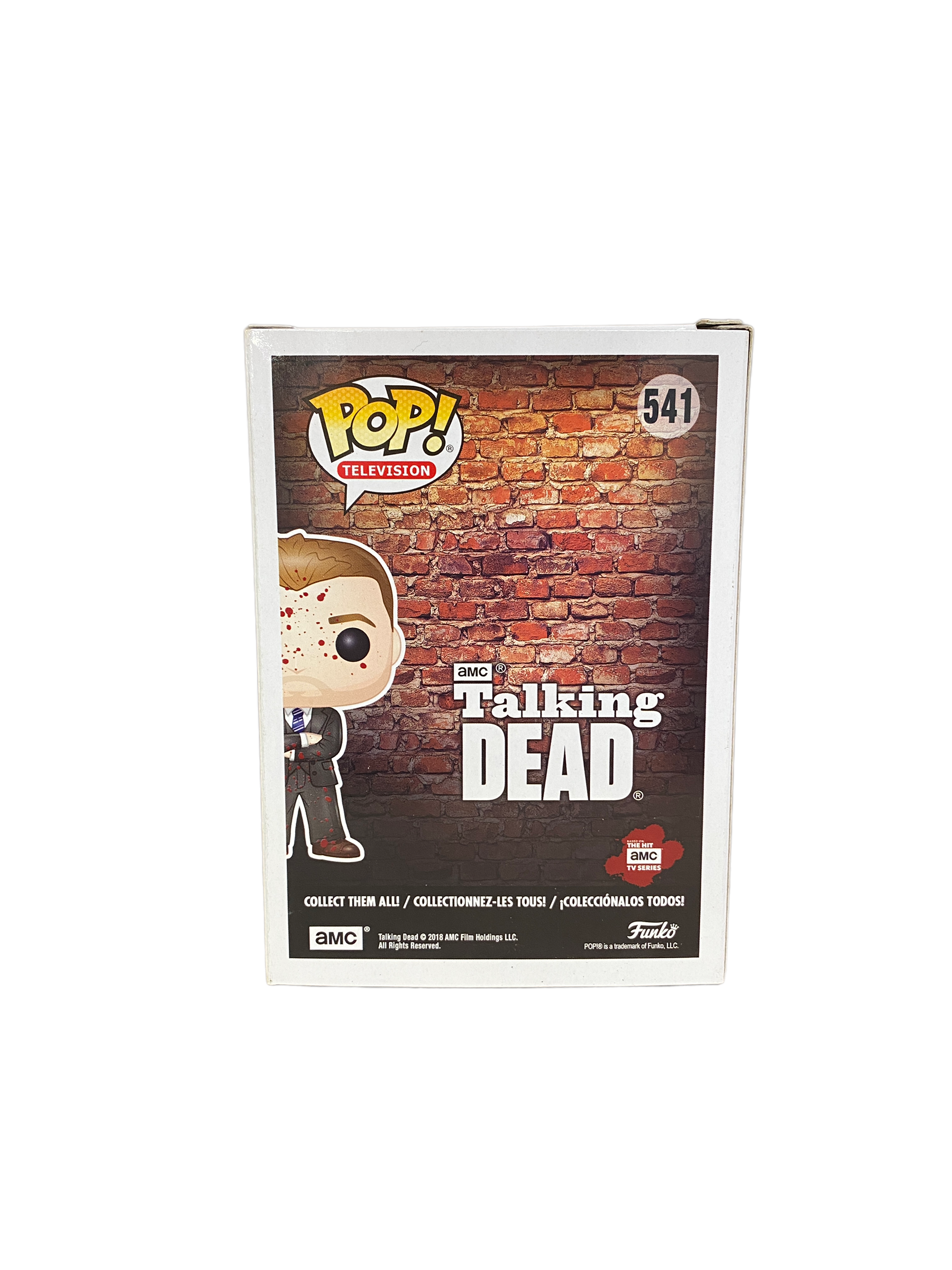 Chris Hardwick #541 (Bloody) Funko Pop! - The Talking Dead - SDCC 2018 Official Convention Exclusive -