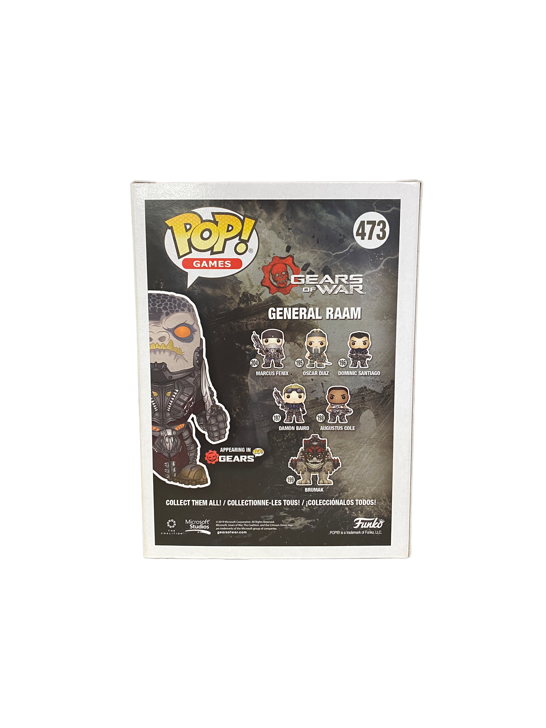 General Raam #473 Funko Pop! - Gears Of War - ECCC 2019 Official Convention Exclusive -