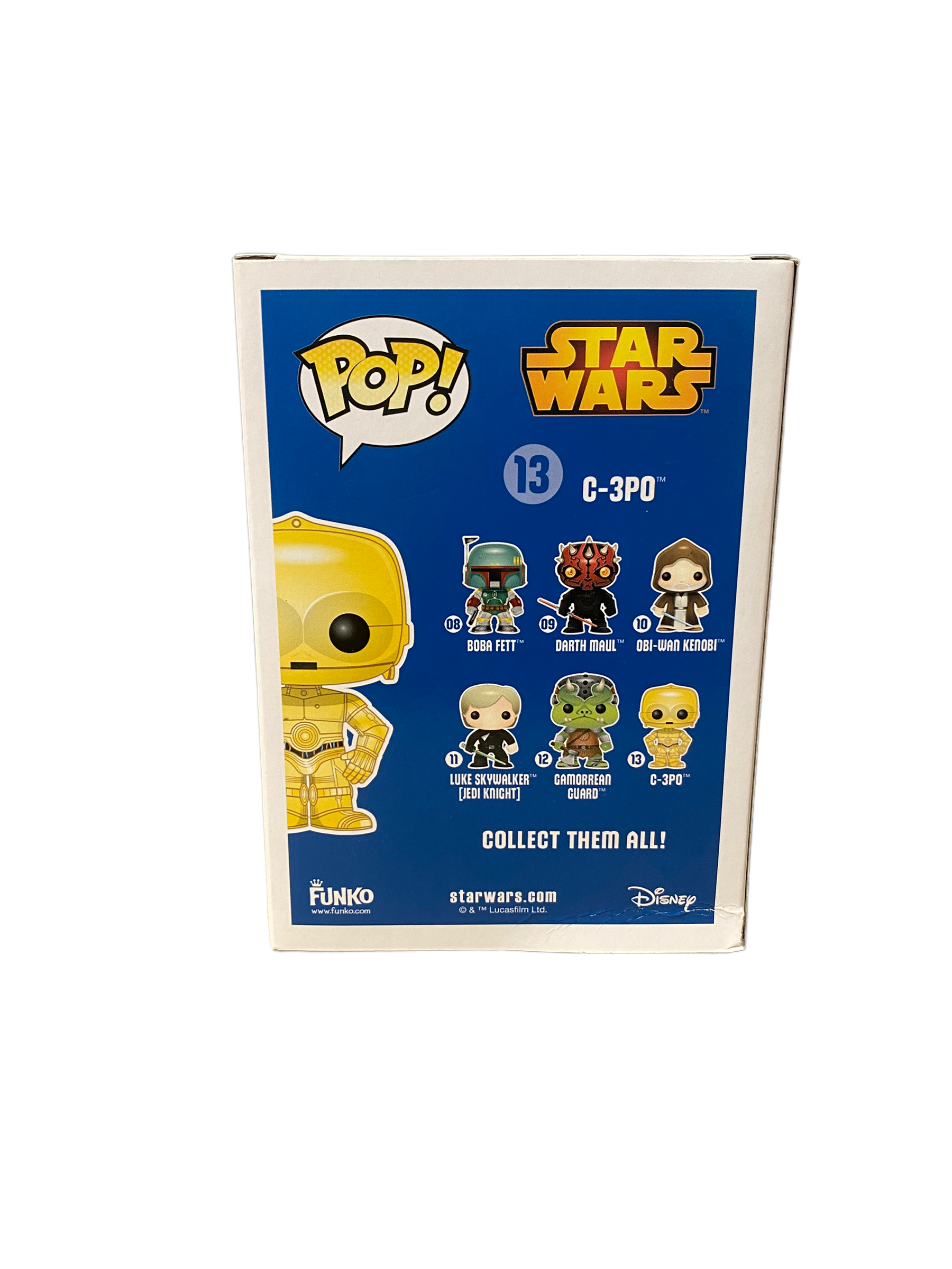 C-3PO #13 (Gold Chrome) Funko Pop! - Star Wars - SDCC 2015 Official Convention Exclusive -