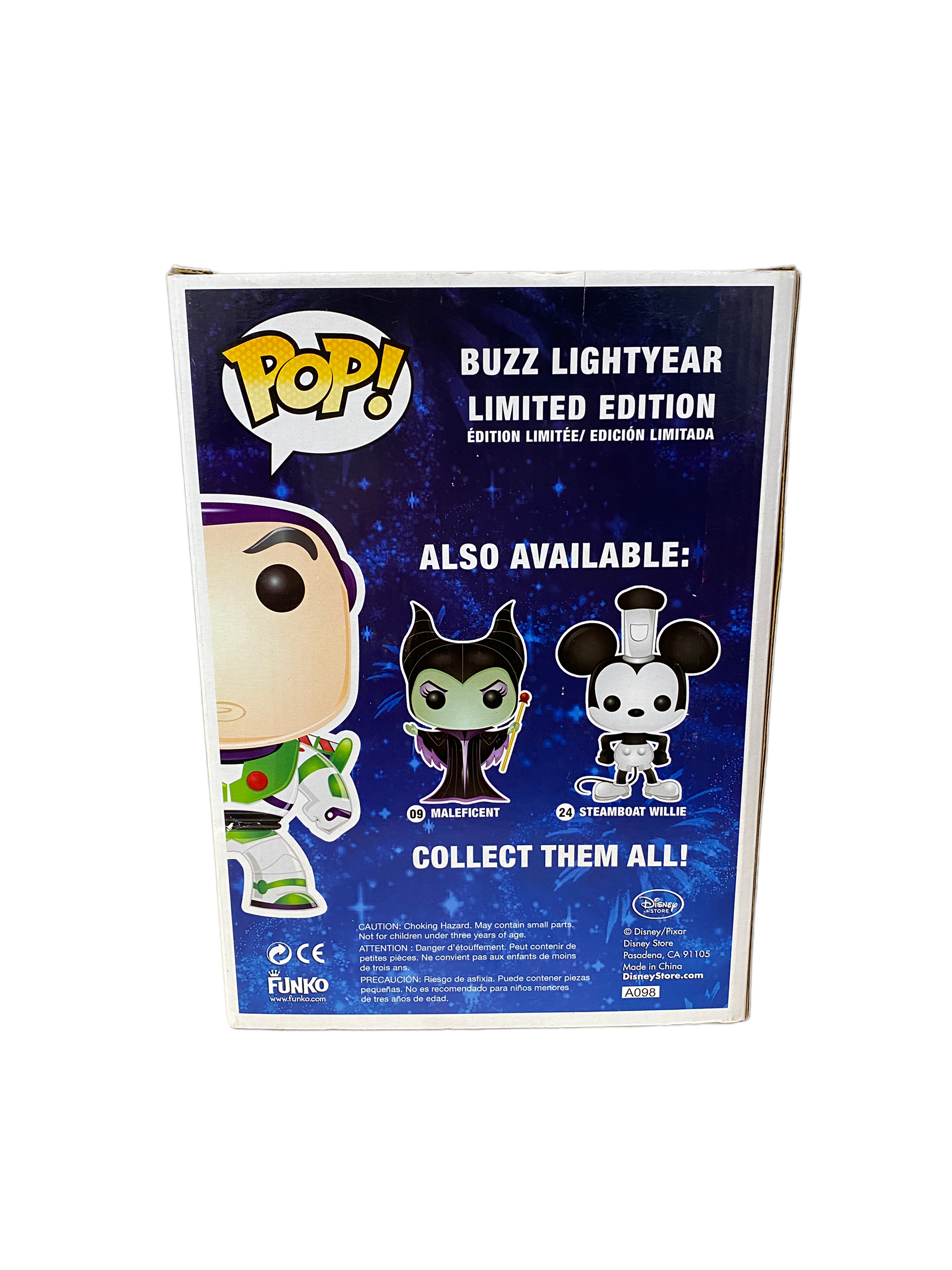 Buzz Lightyear #02 (Metallic) 9 Inch Funko Pop! - Disney - SDCC Disney Store 2011 Exclusive