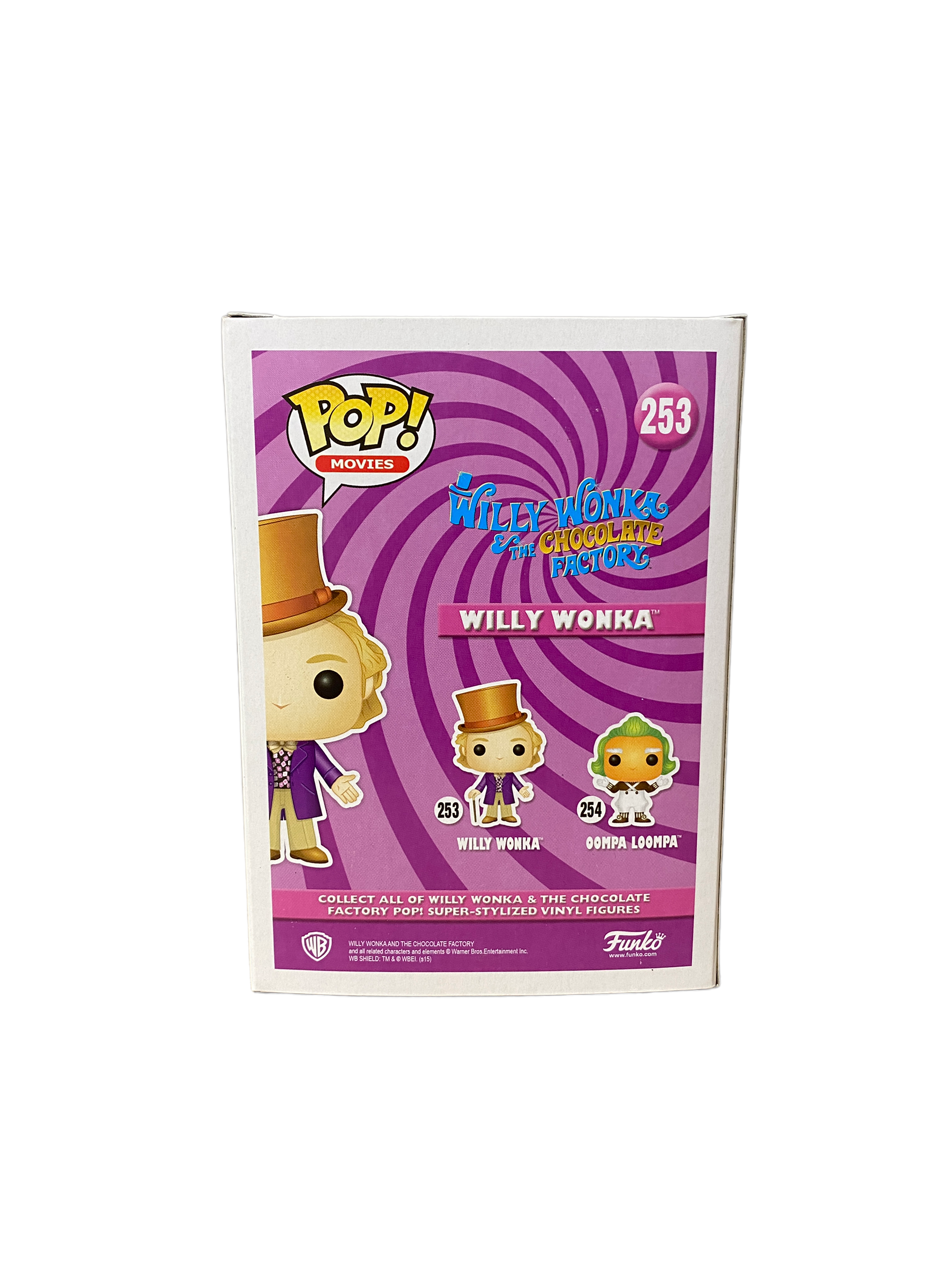 Willy Wonka #253 Funko Pop! - Willy Wonka & The Chocolate Factory - 2015 Pop! -