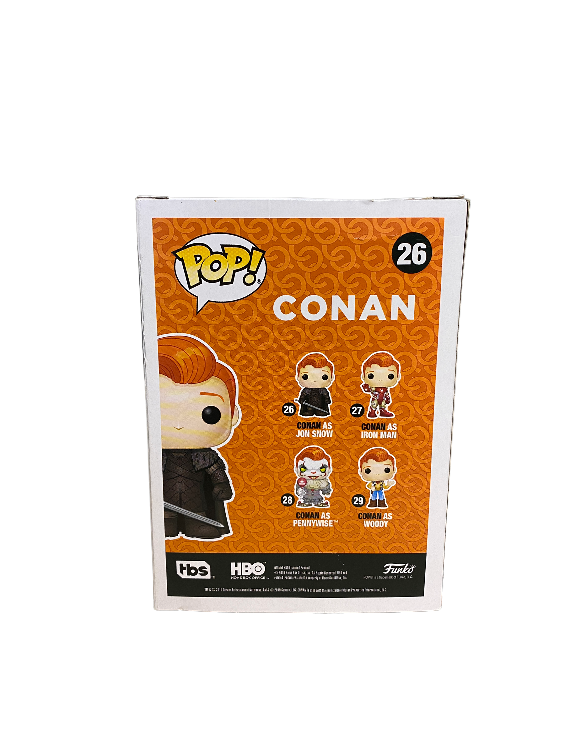 Conan As Jon Snow #26 Funko Pop! - Conan / Game Of Thrones - SDCC 2019 Exclusive -