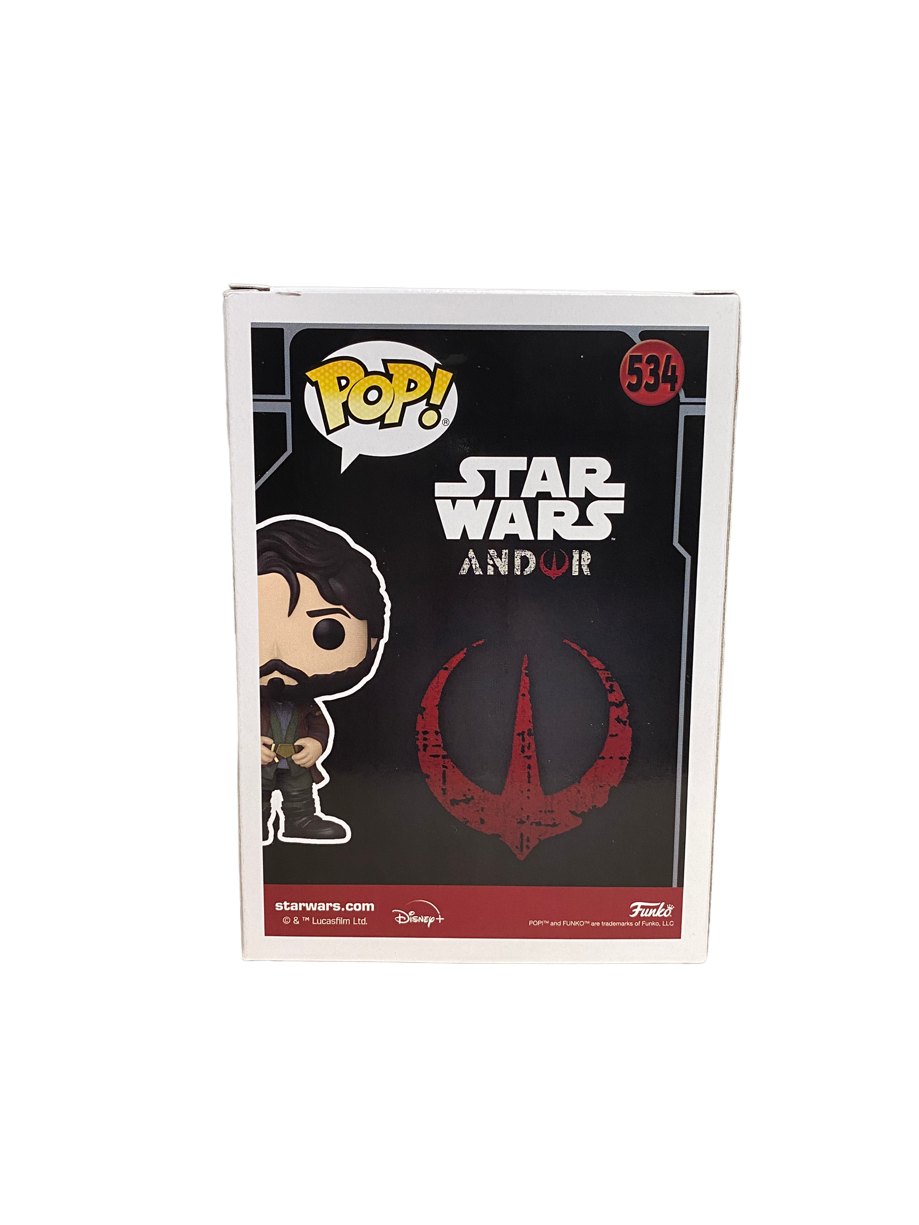 Cassian Andor #534 Funko Pop! - Star Wars Andor - SDCC 2022 Official Convention Exclusive -