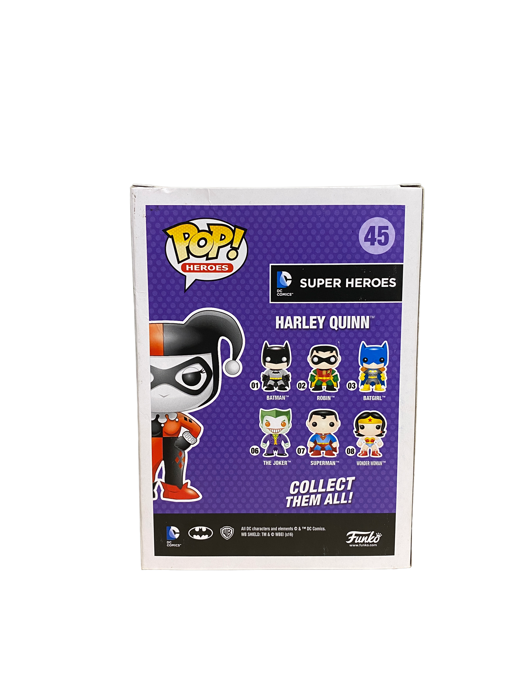 Harley Quinn #45 (Silver) Funko Pop! - DC Super Heroes - Hot Topic Employees Exclusive