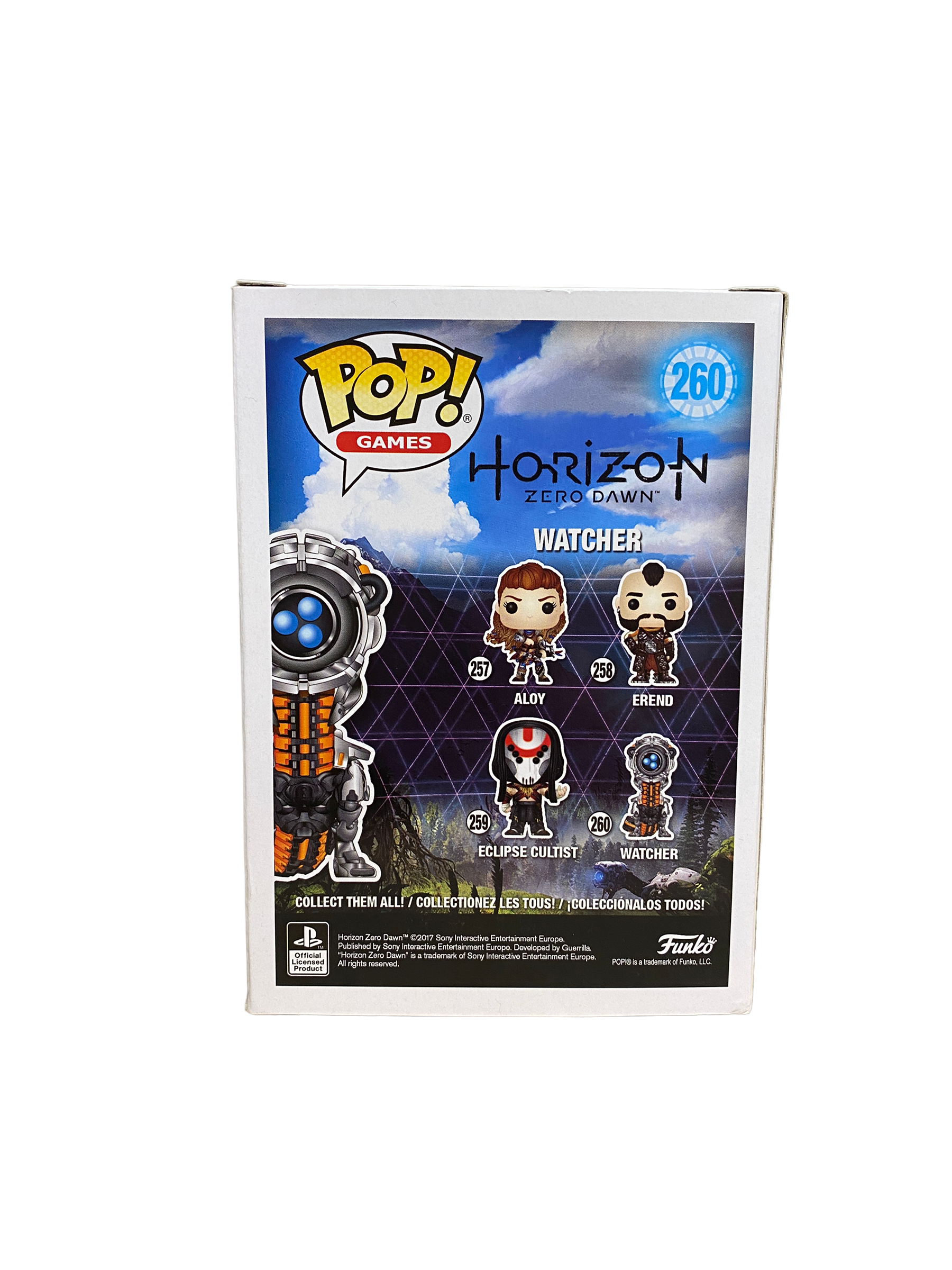 Watcher #260 (Glow In The Dark) Funko Pop! - Horizon Zero Dawn - 2017 Pop! -