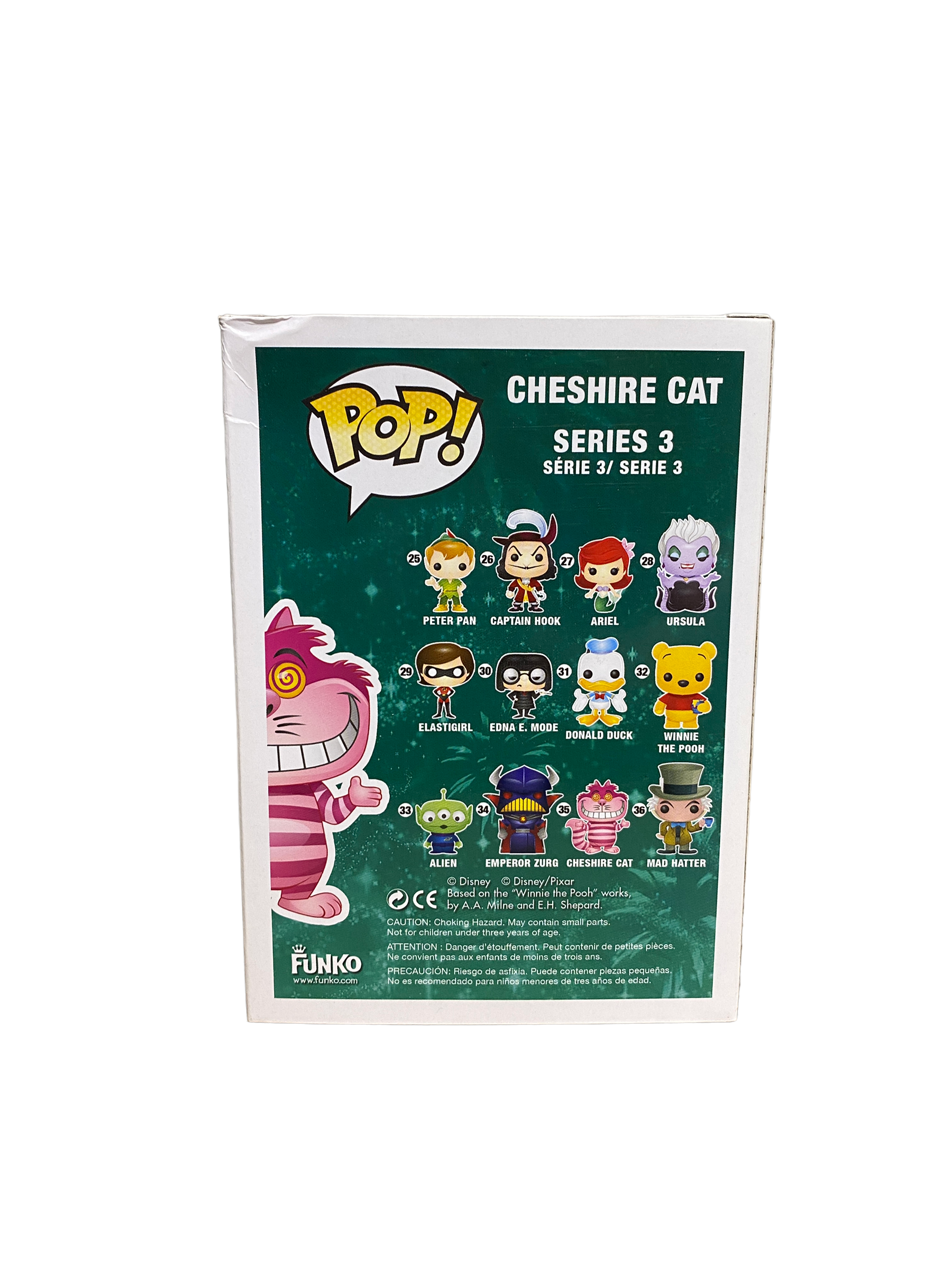 Cheshire Cat #35 (Blue) Funko Pop! - Disney Series 3 - SDCC 2012 Exclusive LE480 Pcs -