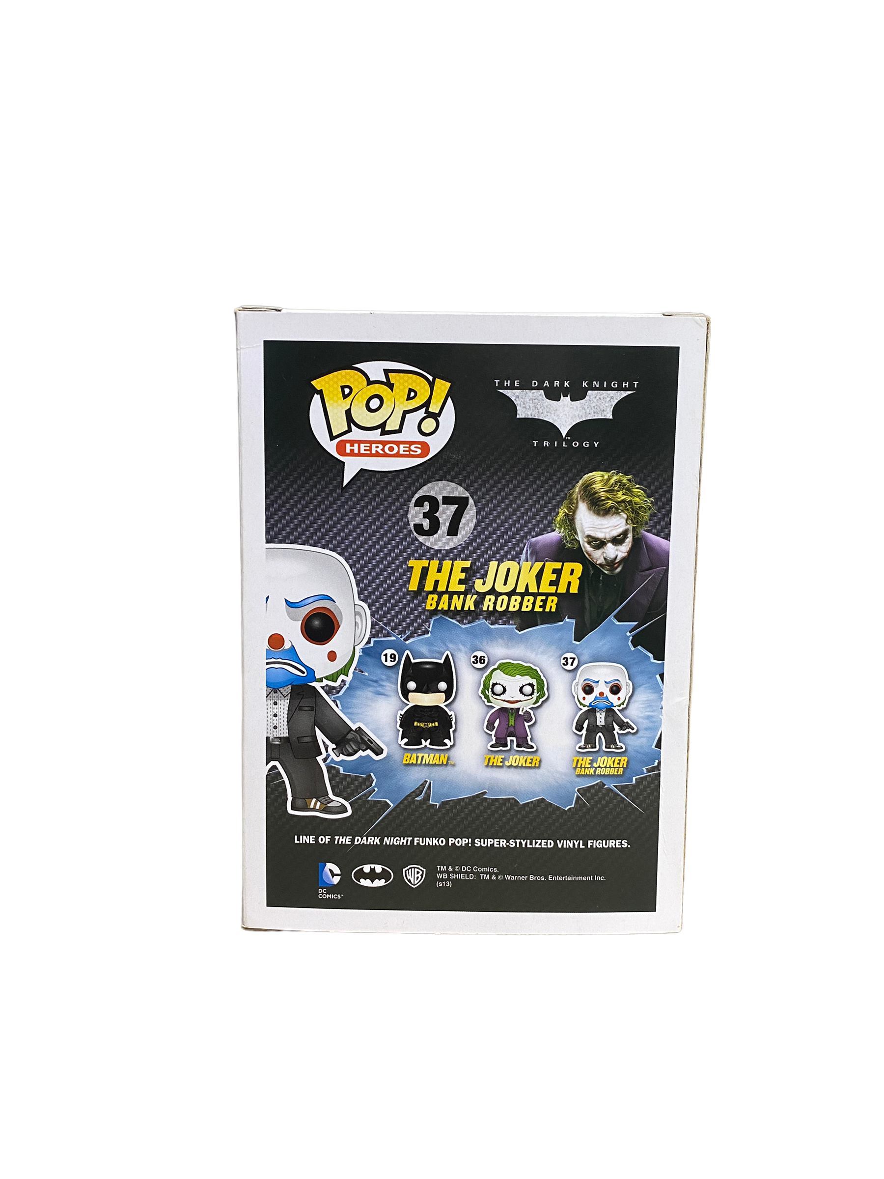 The Joker Bank Robber #37 Funko Pop! - Batman: The Dark Knight Trilogy - 2013 Pop! -