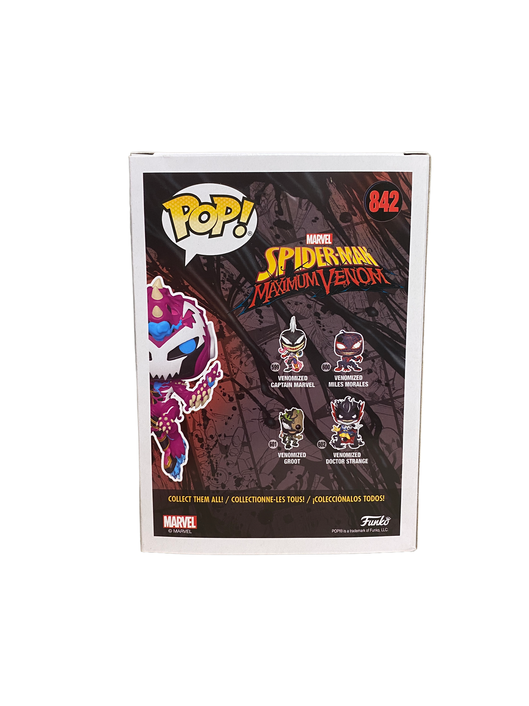 Venomized Ironheart #842 (Glow Chase) Funko Pop! - Spider-Man Maximum Venom - Special Edition -