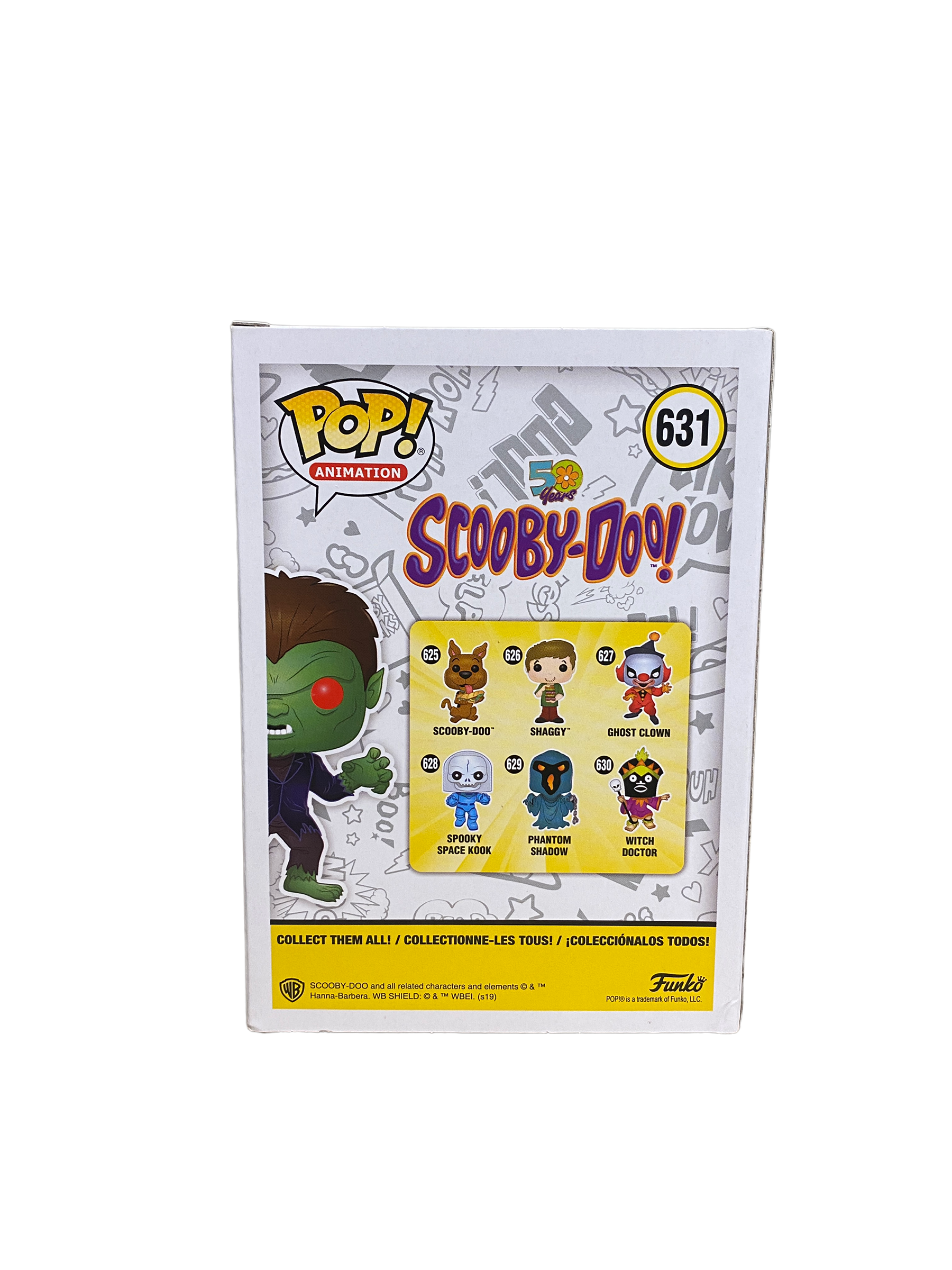 Werewolf #631 Funko Pop! - Scooby-Doo! 50 Years - Funko Shop Exclusive -