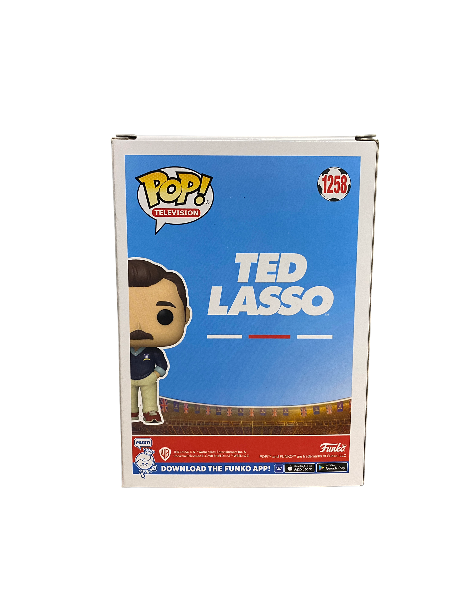 Ted Lasso #1258 Funko Pop! - Ted Lasso - SDCC 2022 Shared Exclusive -