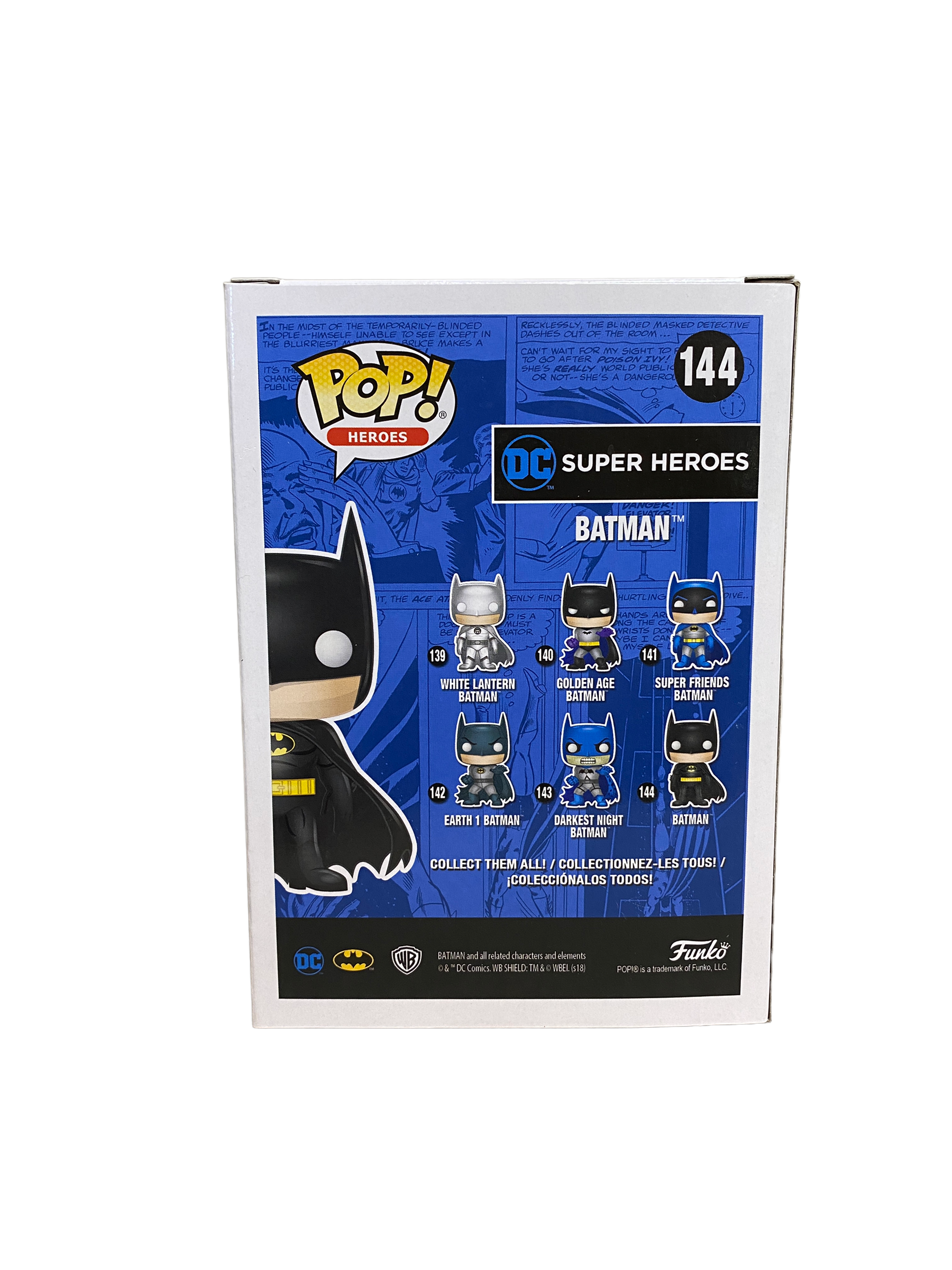 Batman #144 (Orange Chrome) Funko Pop! - DC Super Heroes -