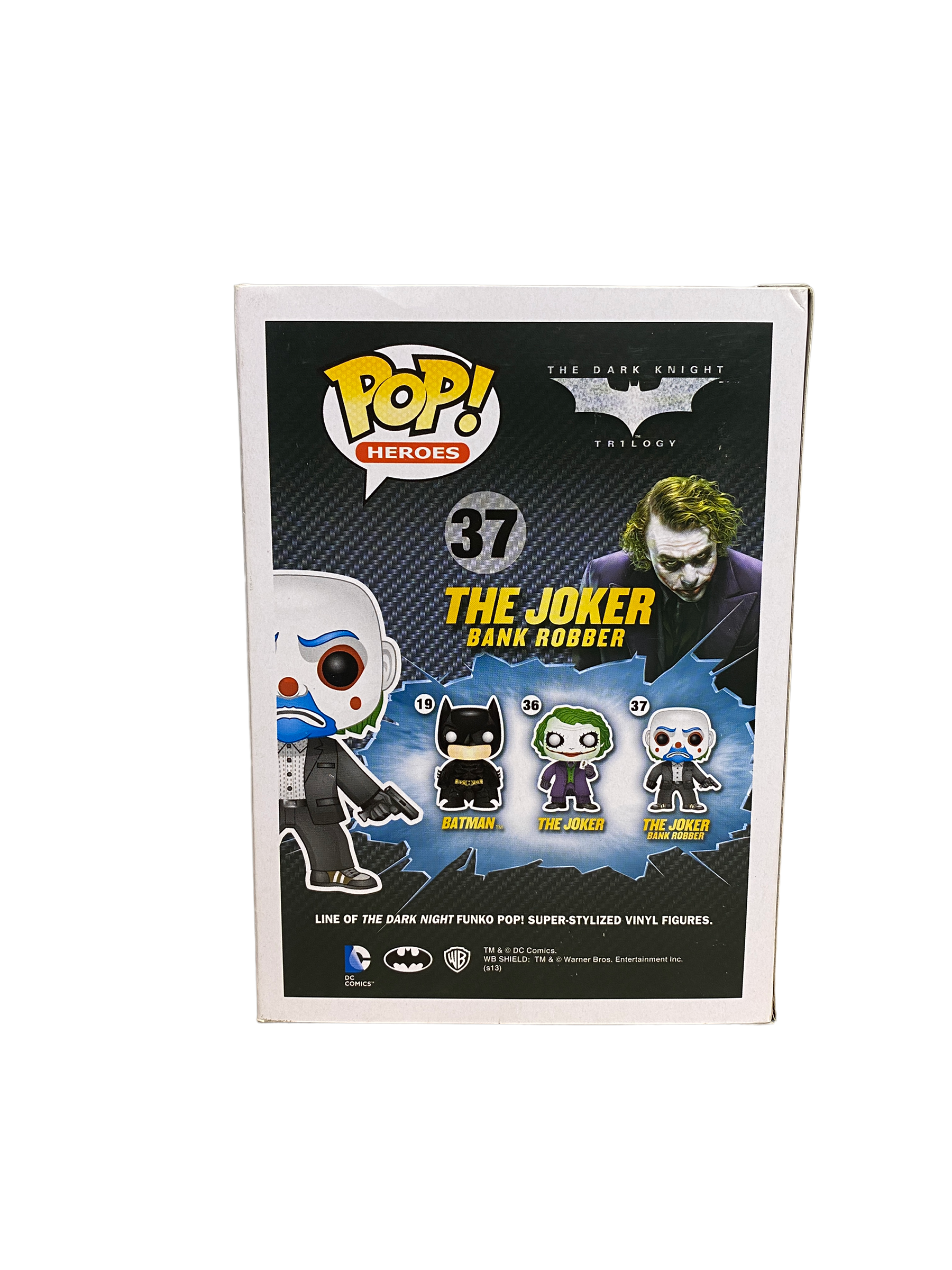 The Joker Bank Robber #37 Funko Pop! - Batman: The Dark Knight Trilogy - 2013 Pop! -