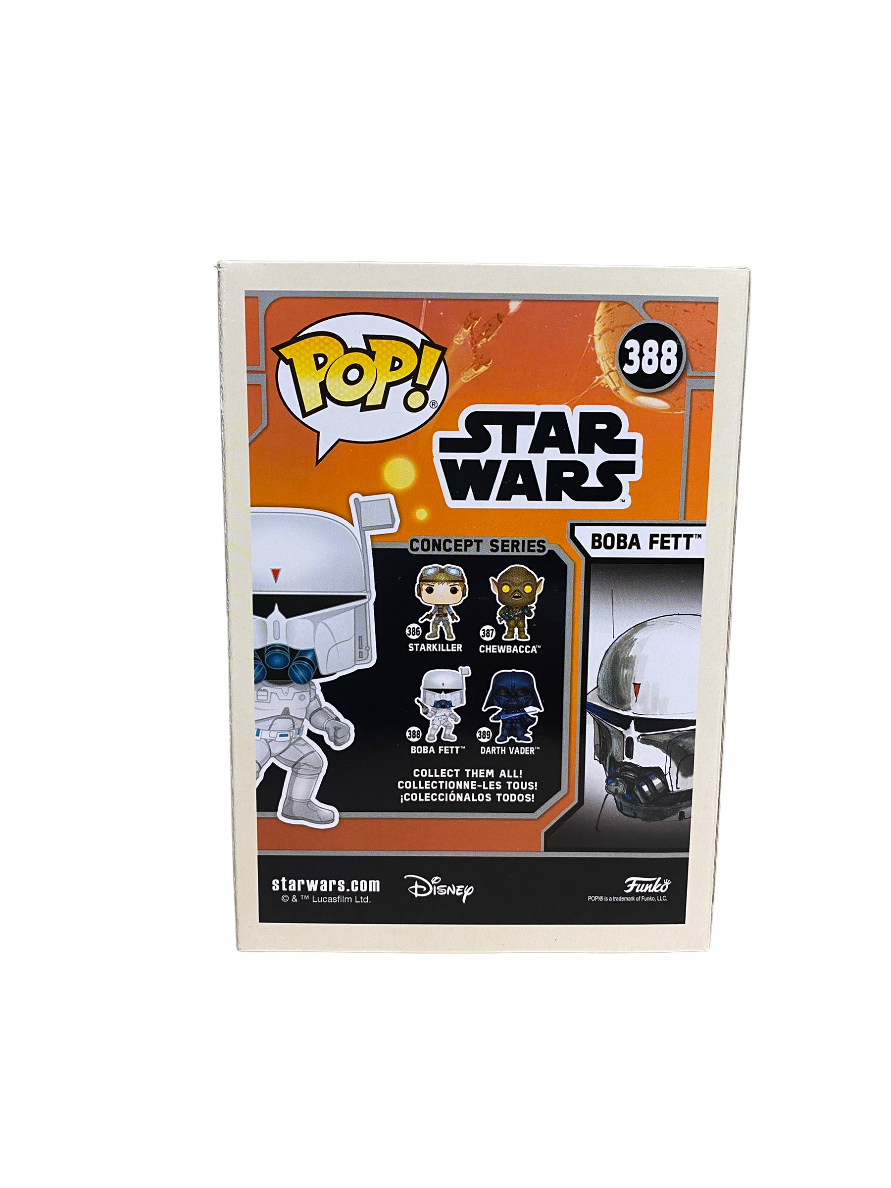 Concept Series Boba Fett #388 Funko Pop! - Star Wars - 2020 Galactic Convention Exclusive -