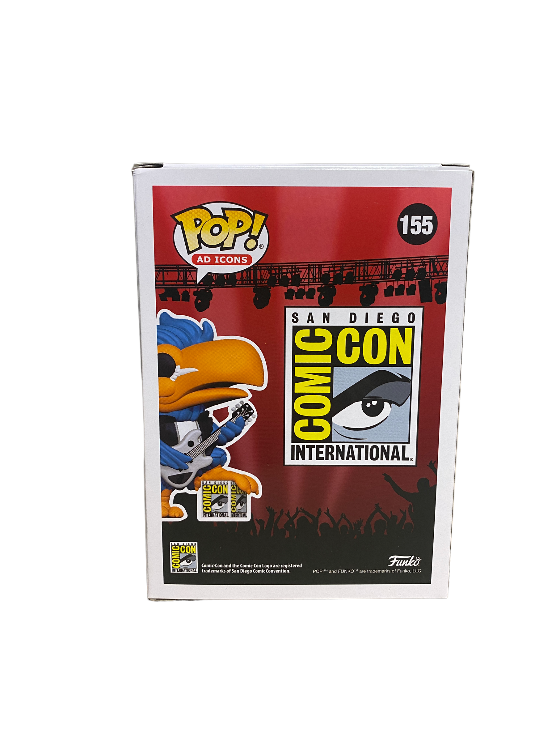 Toucan #155 (Rocker) Funko Pop! - Ad Icons - SDCC 2022 Official Convention Exclusive -