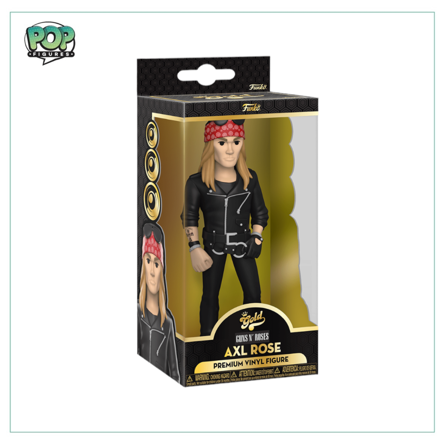 Axl Rose - Rocks - Funko Gold Premium Vinyl Figure - Chance of Chase