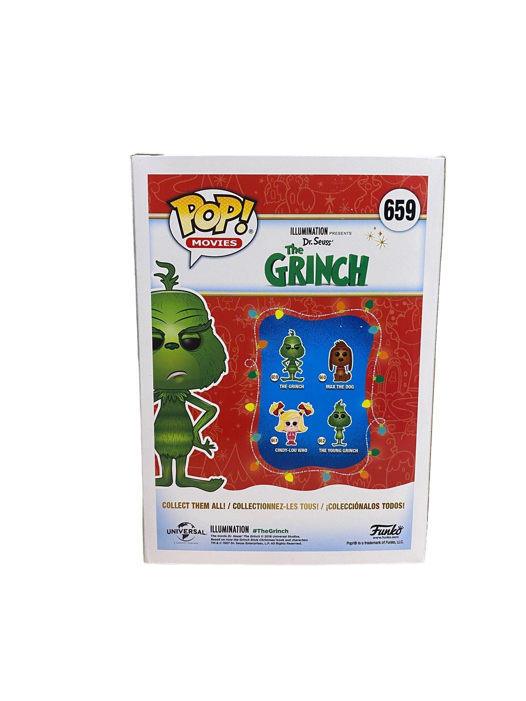 The Grinch #659 Funko Pop! - The Grinch - 2018 Pop! -