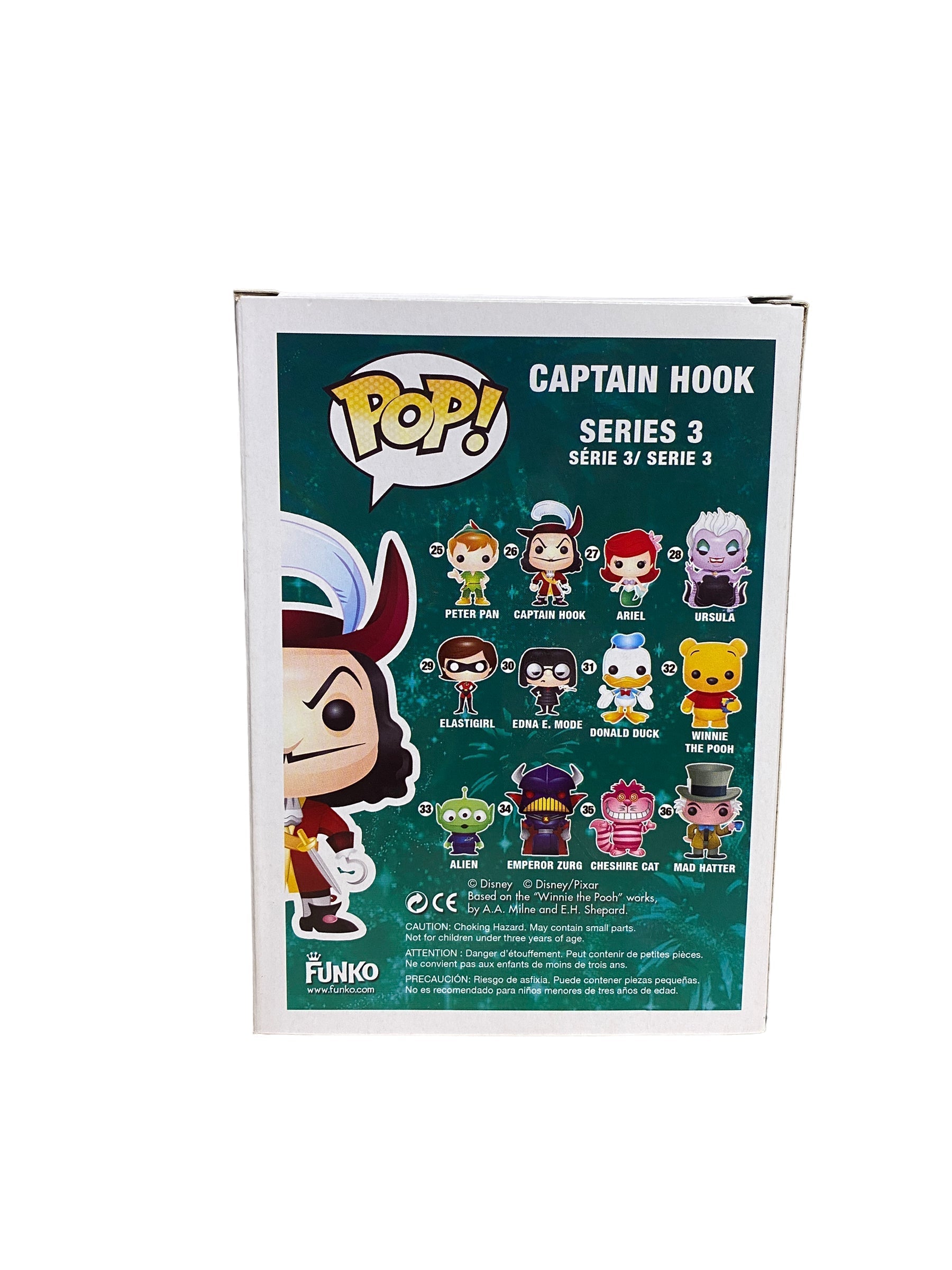 Captain Hook #26 Funko Pop! - Series 3 - 2014 Pop! -