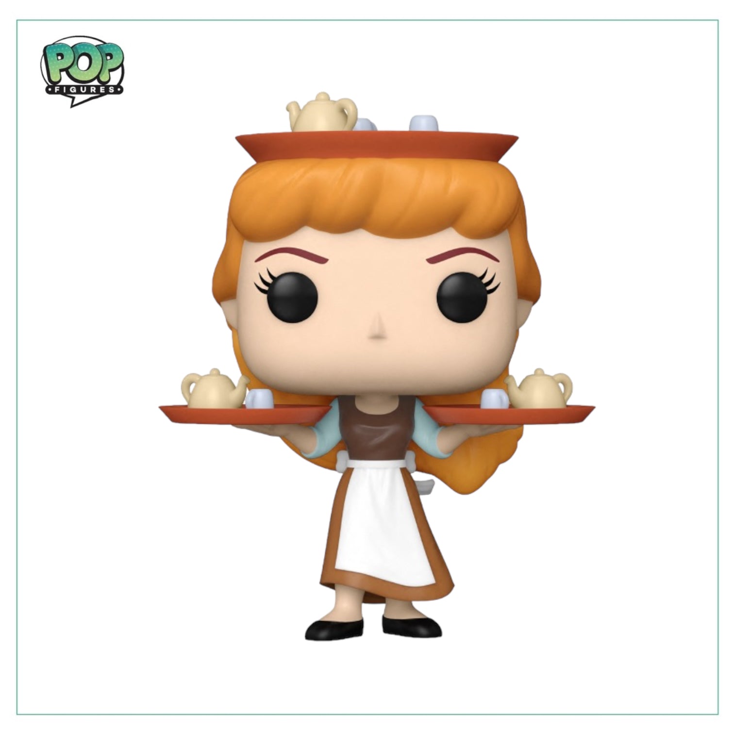 Cinderella #1342 (Ultimate, w/ Trays) Funko Pop - Disney Princesses - Wonder Con 2023 Official Convention Exclusive