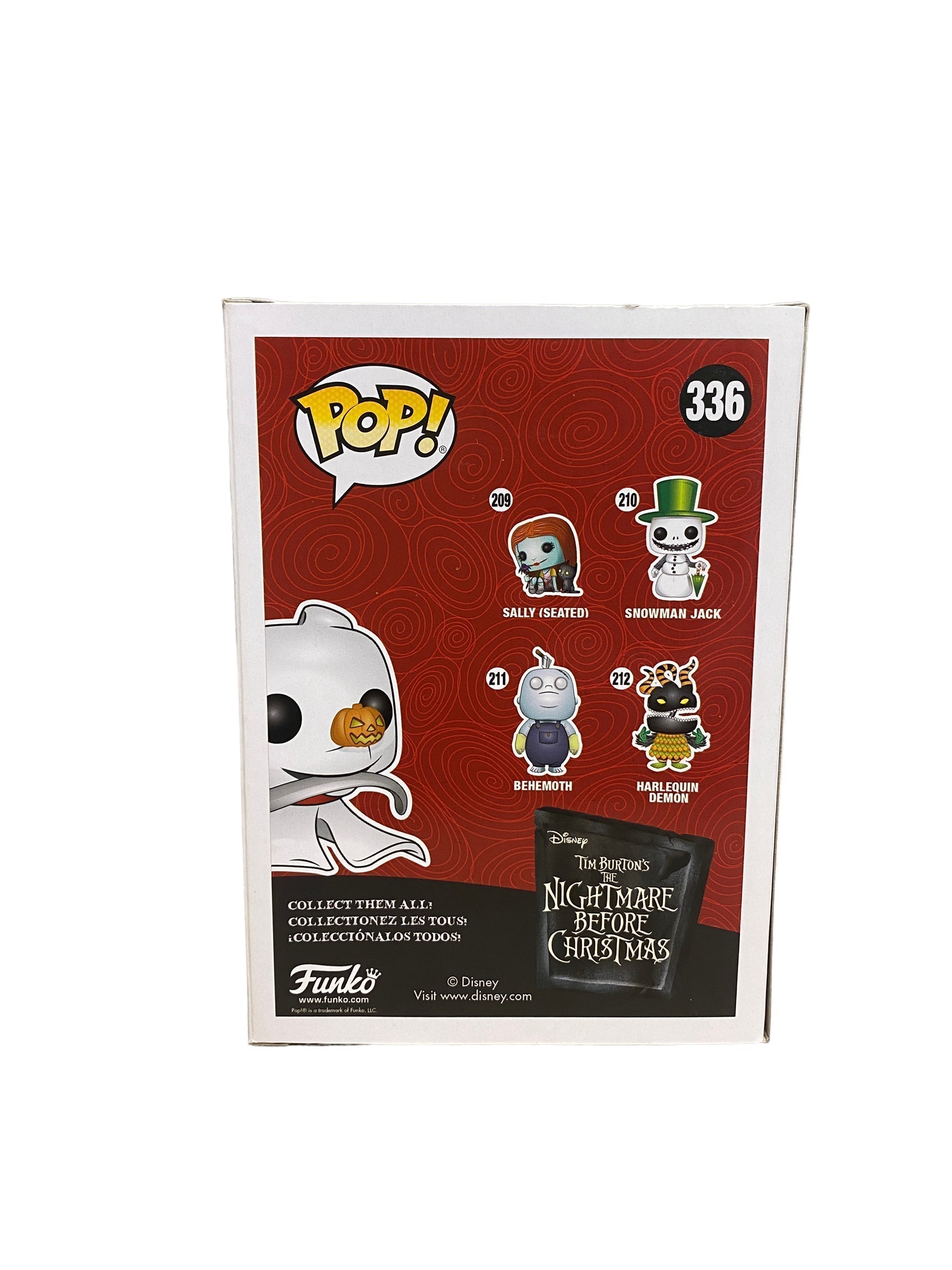 Zero With Bone #336 Funko Pop! - The Nightmare Before Christmas - Exclusive -