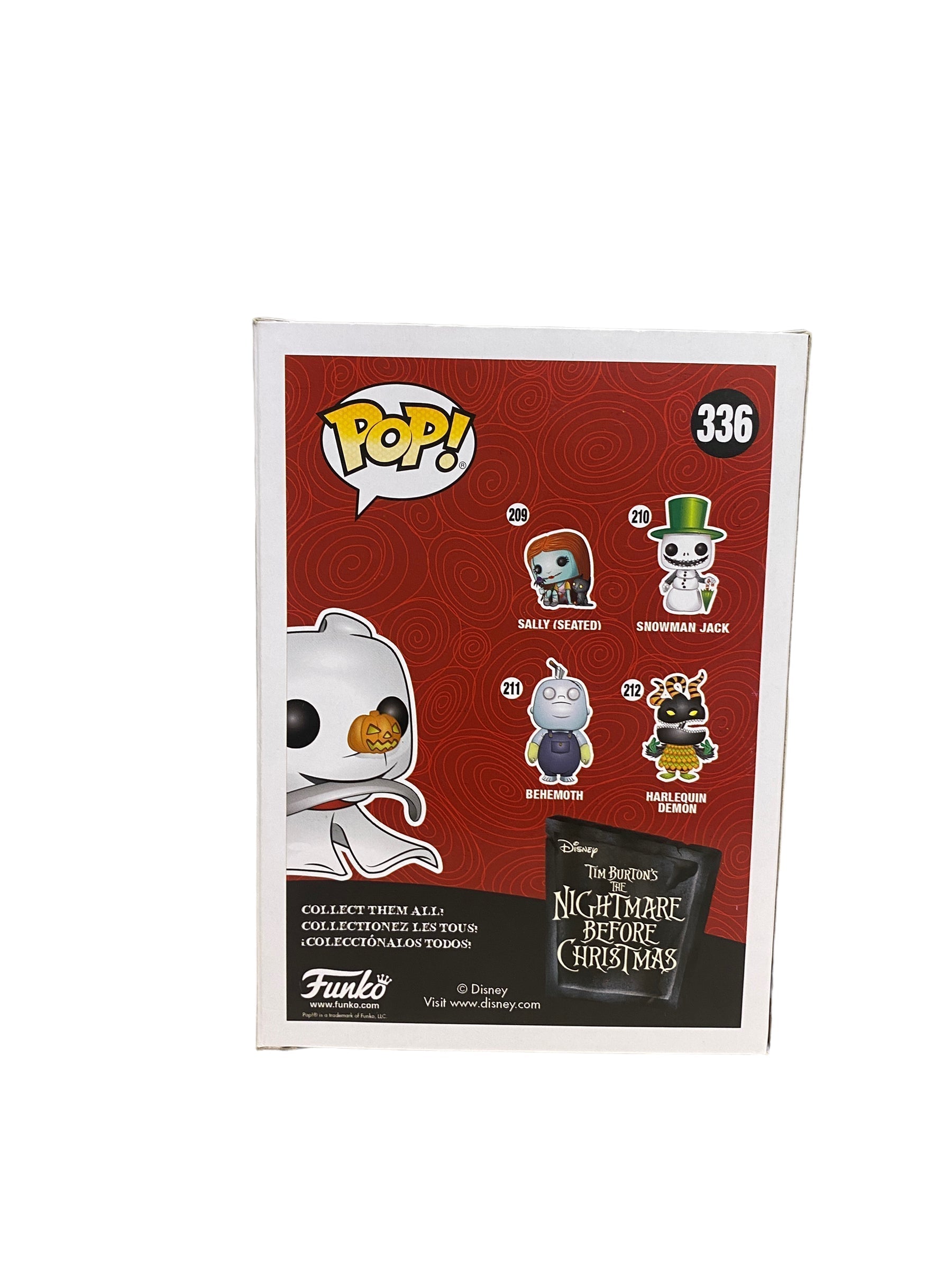 Zero With Bone #336 (Glow Chase) Funko Pop! - The Nightmare Before Christmas -