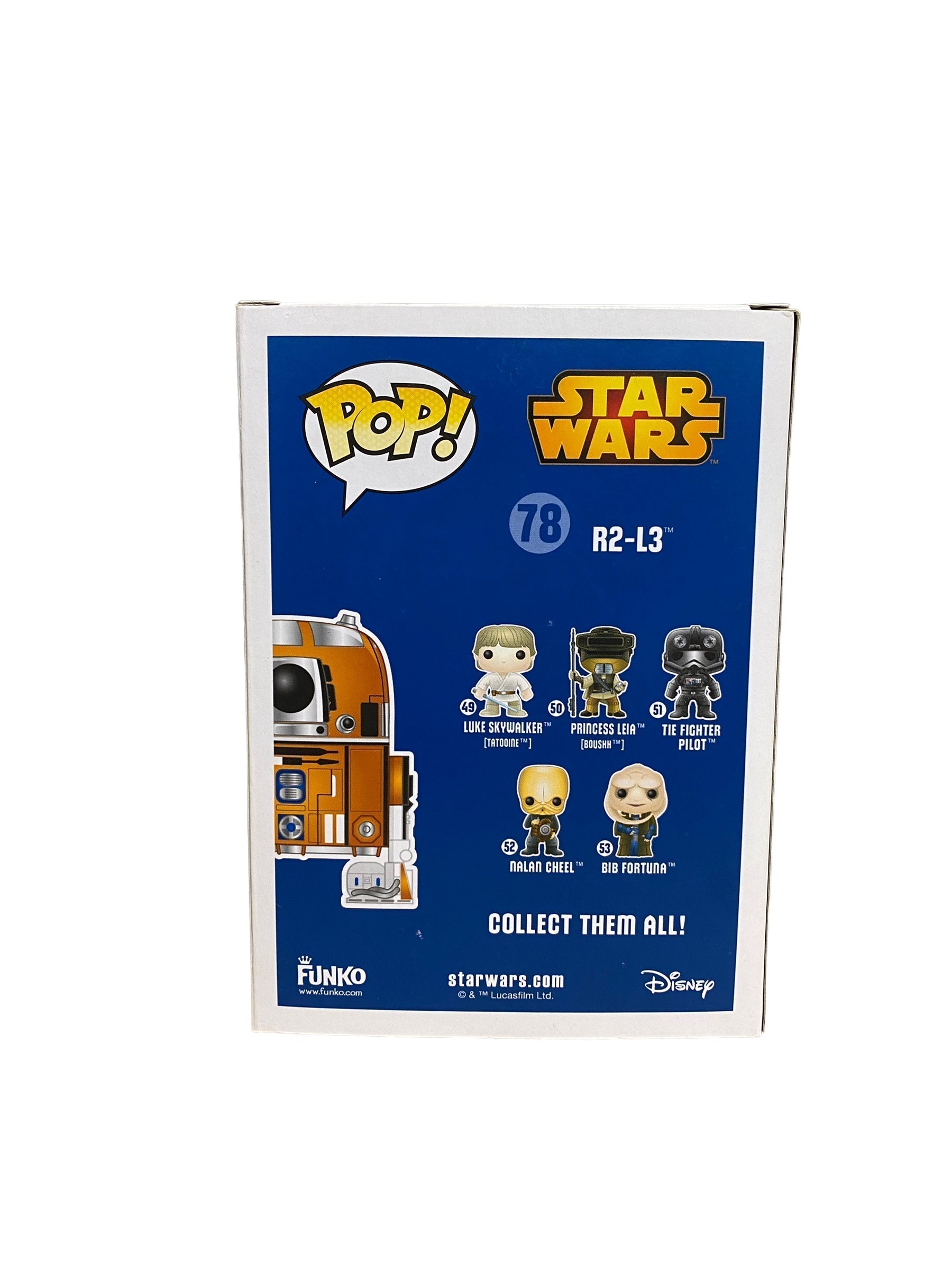 R2-L3 #78 Funko Pop! - Star Wars - German Comic Con First To Market Exclusive -