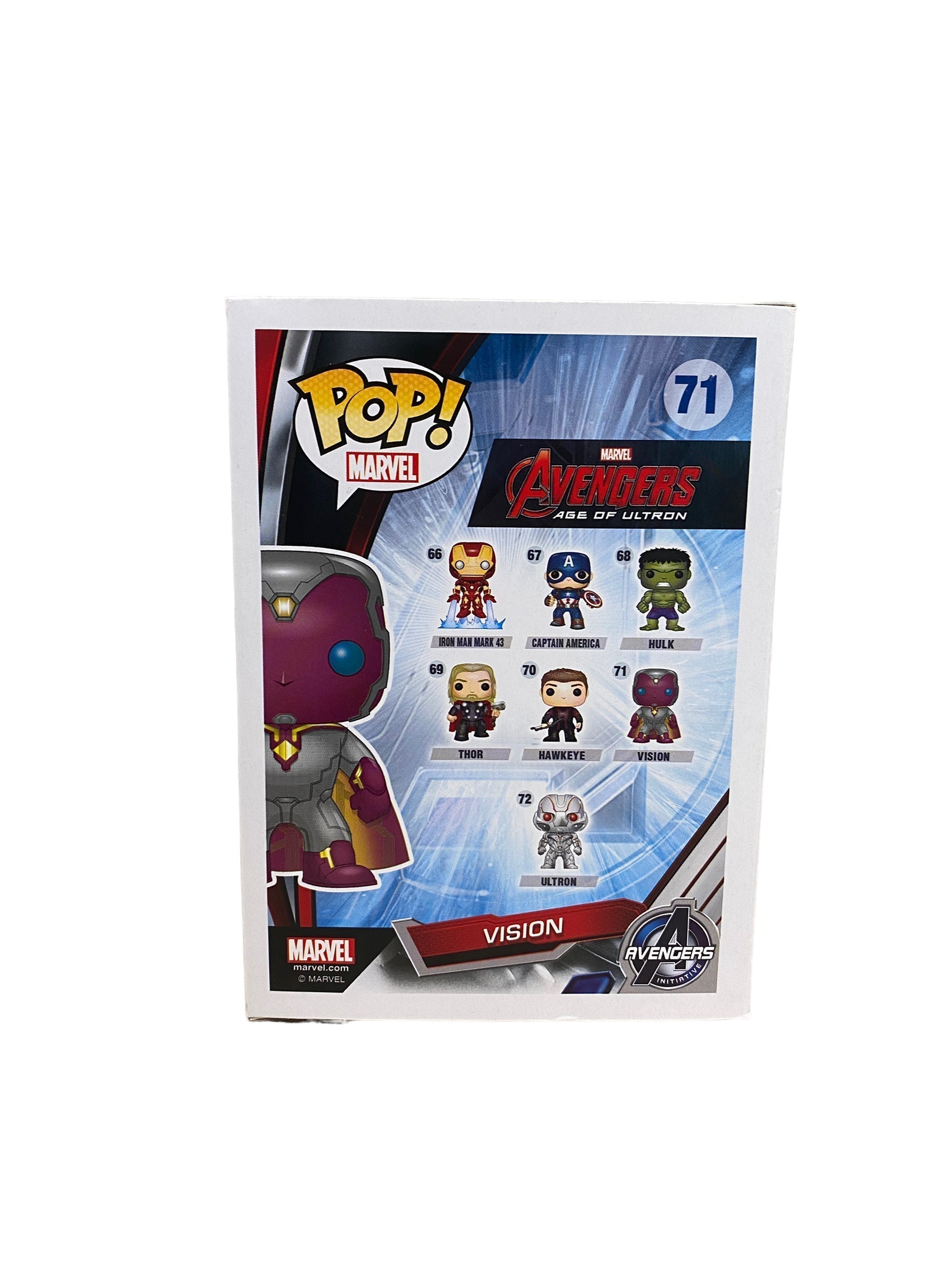 Vision #71 (Metallic) Funko Pop! - Avengers Age Of Ultron - FYE Exclusive -