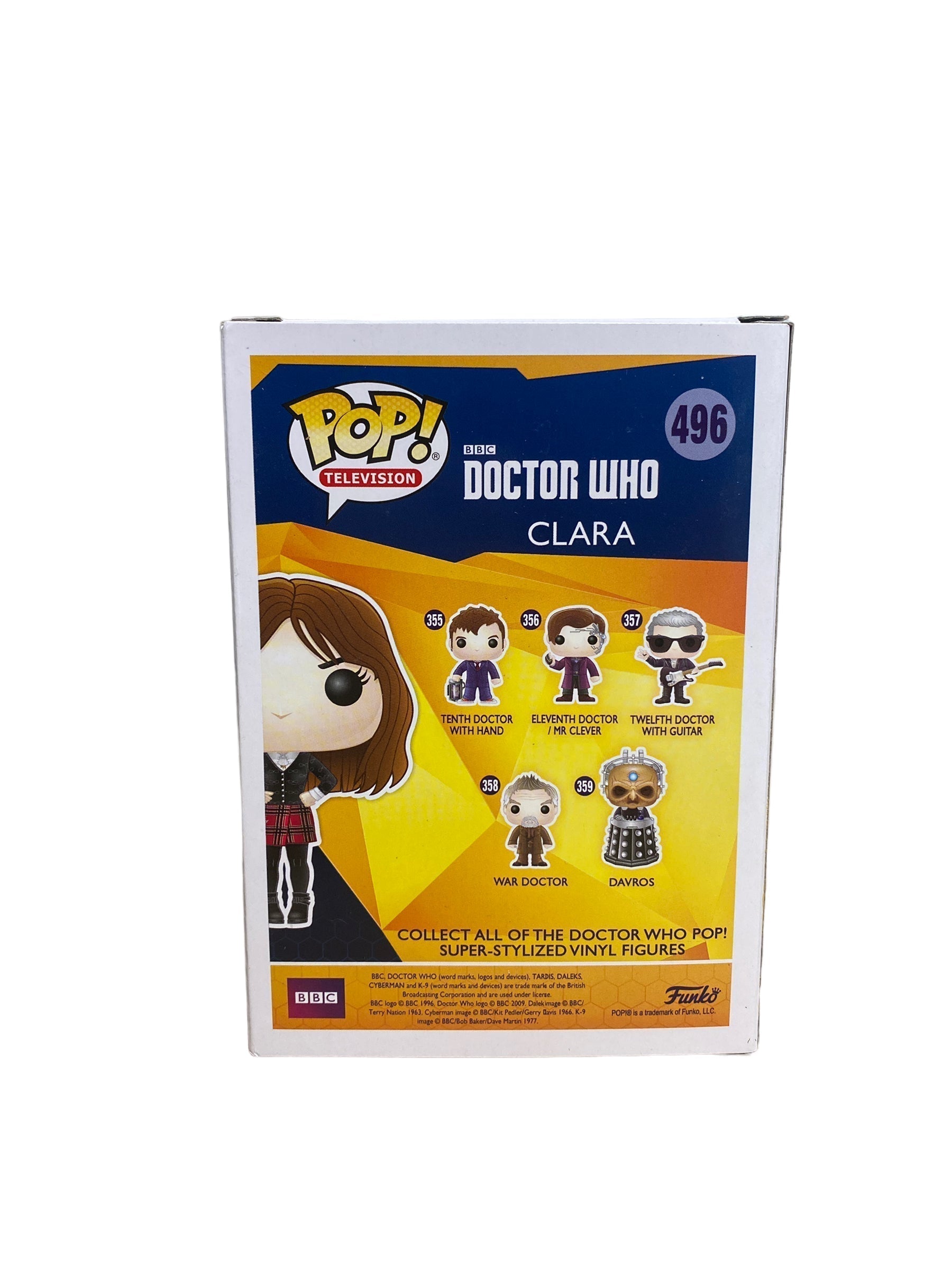 Clara #496 Funko Pop! - Doctor Who - SDCC 2017 Shared Exclusive -